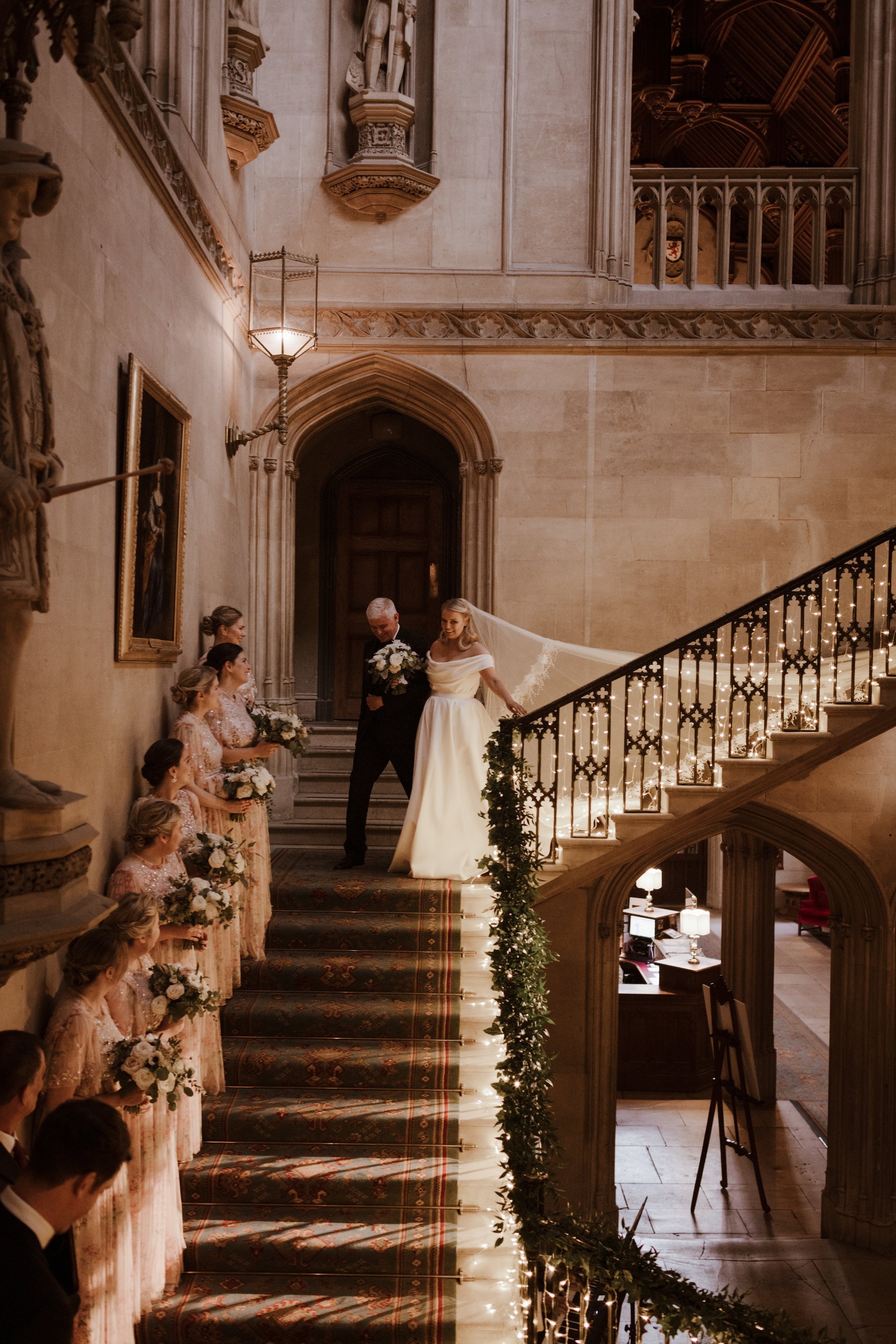 Beautiful bride Alex Light wore a wedding dress by Halfpenny London