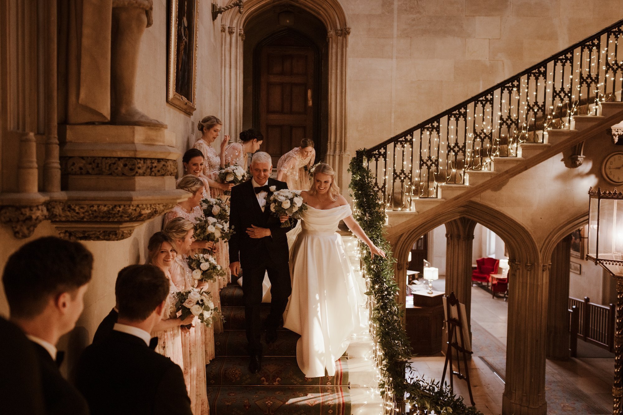 Beautiful bride Alex Light wore a wedding dress by Halfpenny London