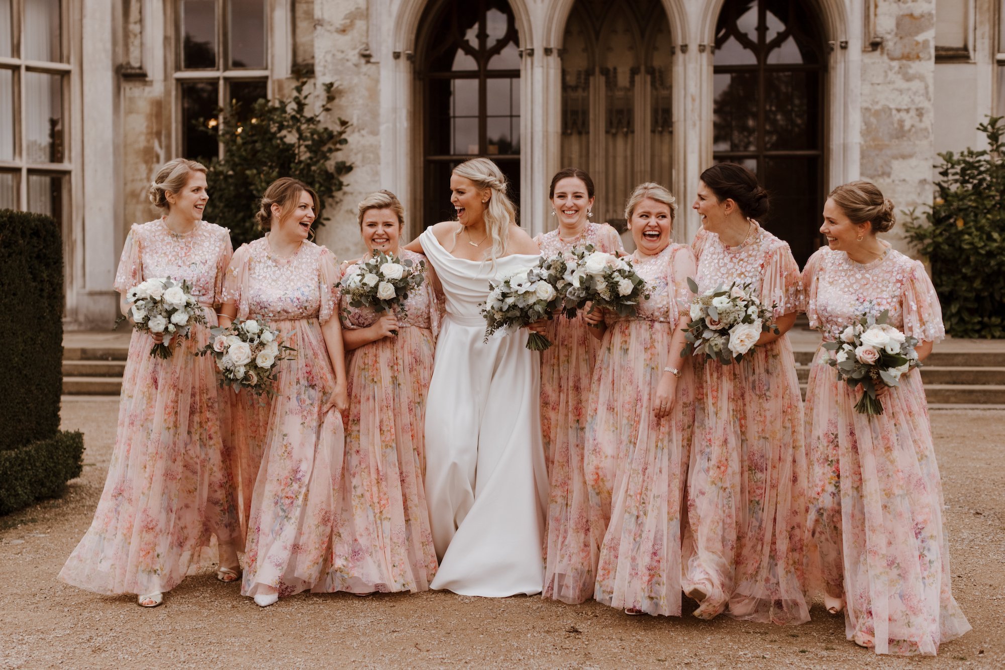 Beautiful bride Alex Light wore a wedding dress by Halfpenny London