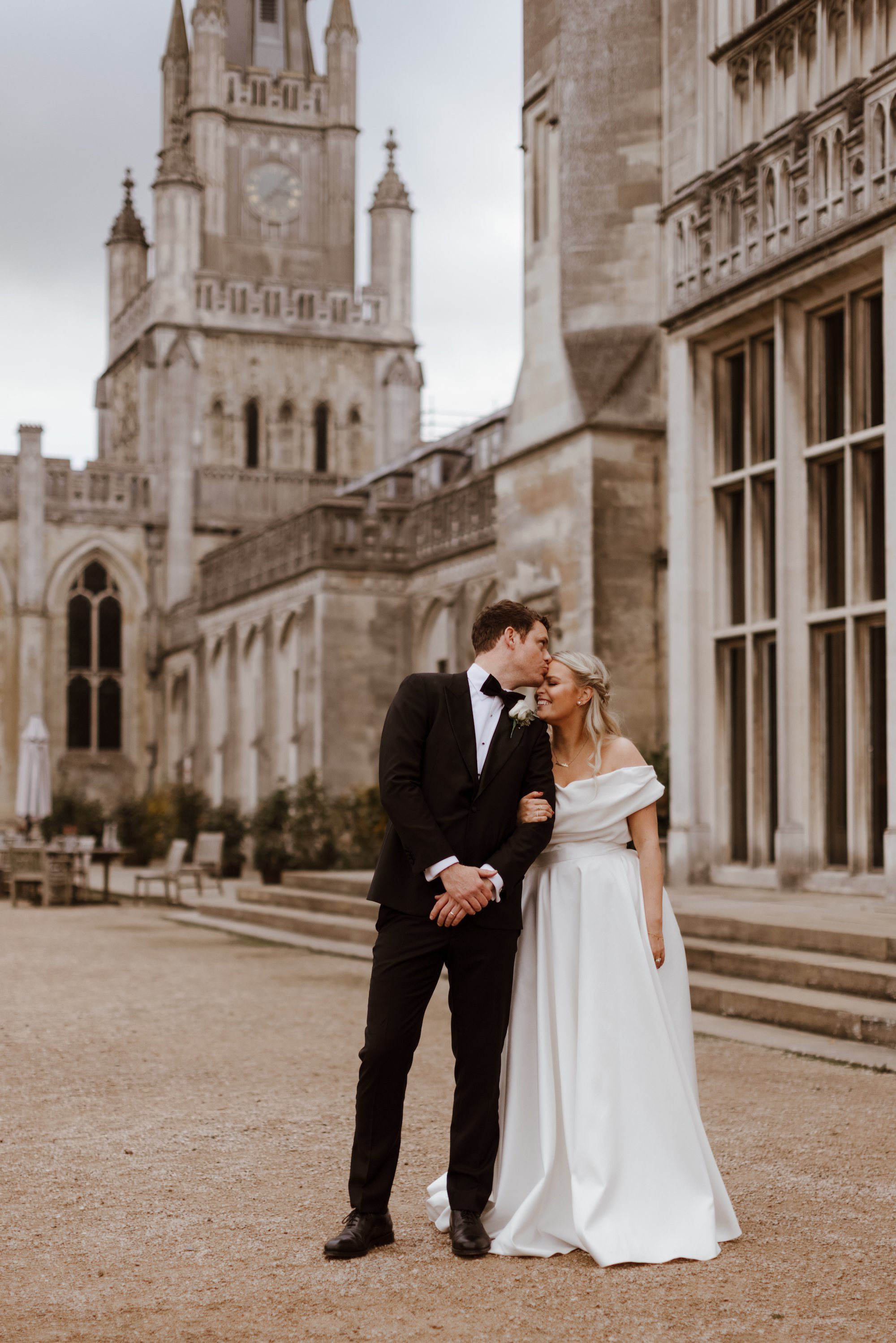 Beautiful bride Alex Light wore a wedding dress by Halfpenny London