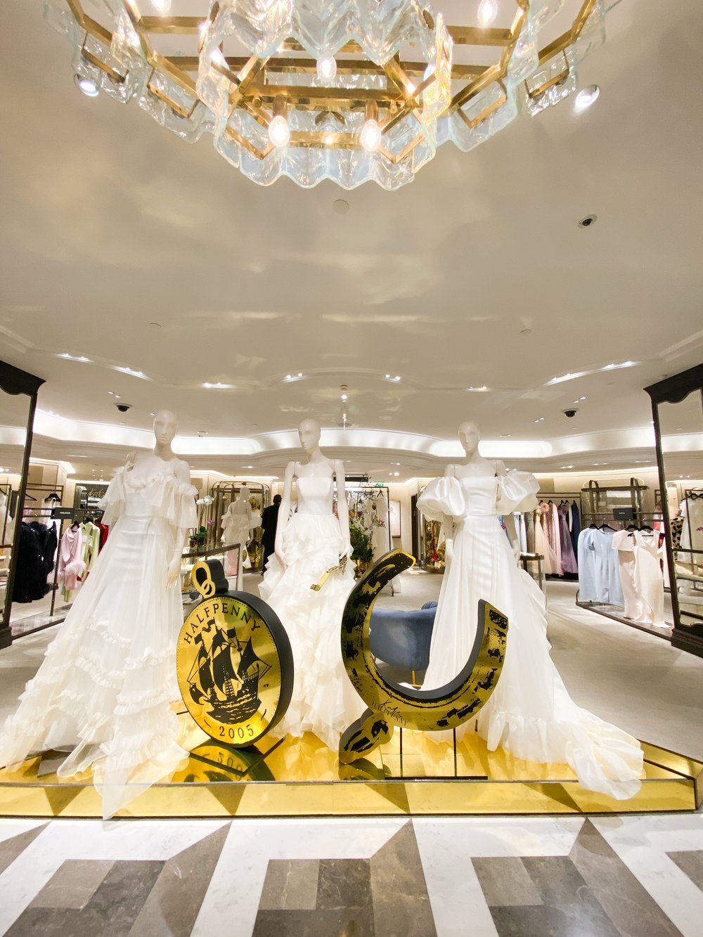 The Month of Love  Kate Halfpenny pop-up at Harrods — Halfpenny London  Wedding dresses and separates in London