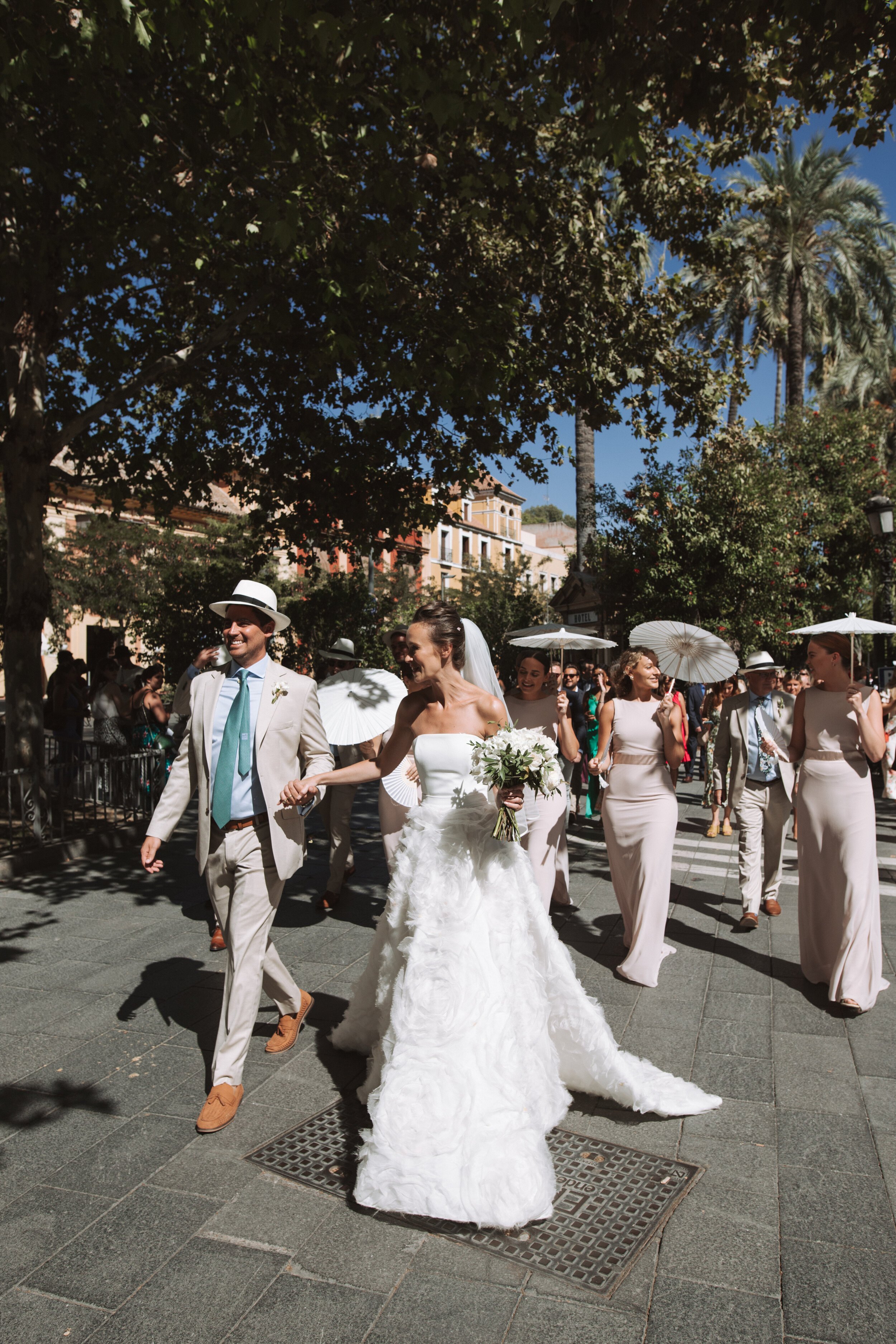 Beautiful bride Charlotte wore a wedding dress by Halfpenny London