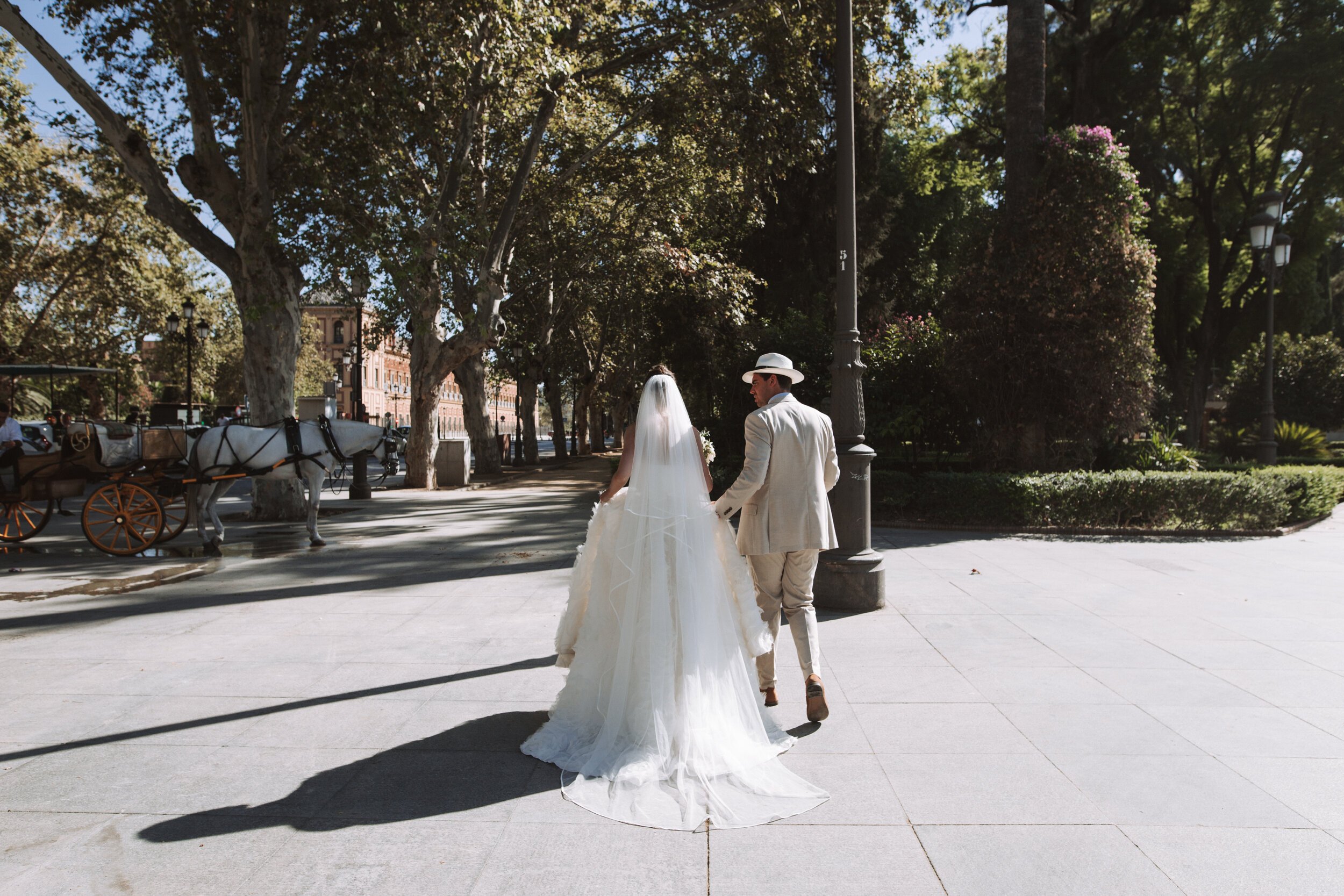 Beautiful bride Charlotte wore a wedding dress by Halfpenny London