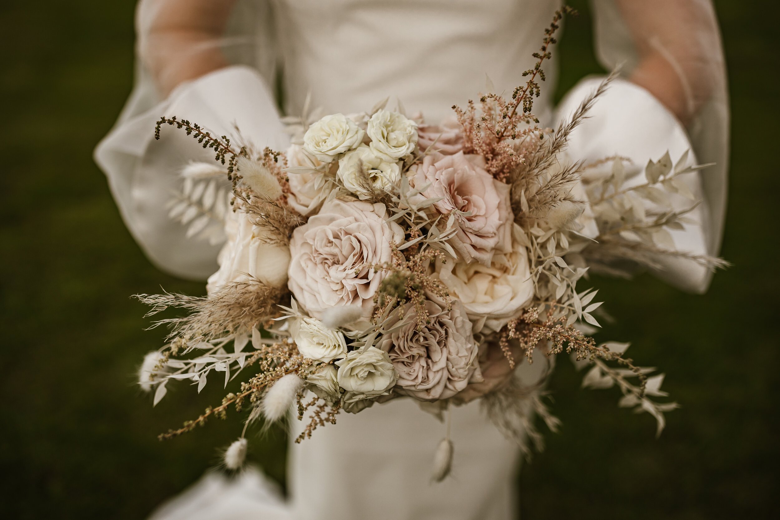 Beautiful bride Charlotte wore a wedding dress by Halfpenny London