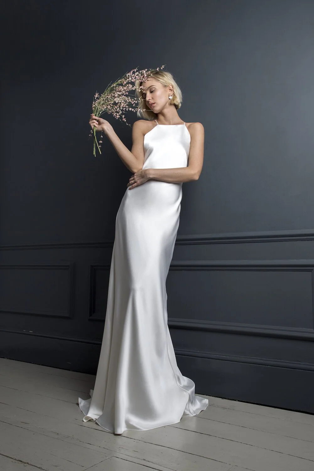 Vintage-inspired wedding dress by Max Mara