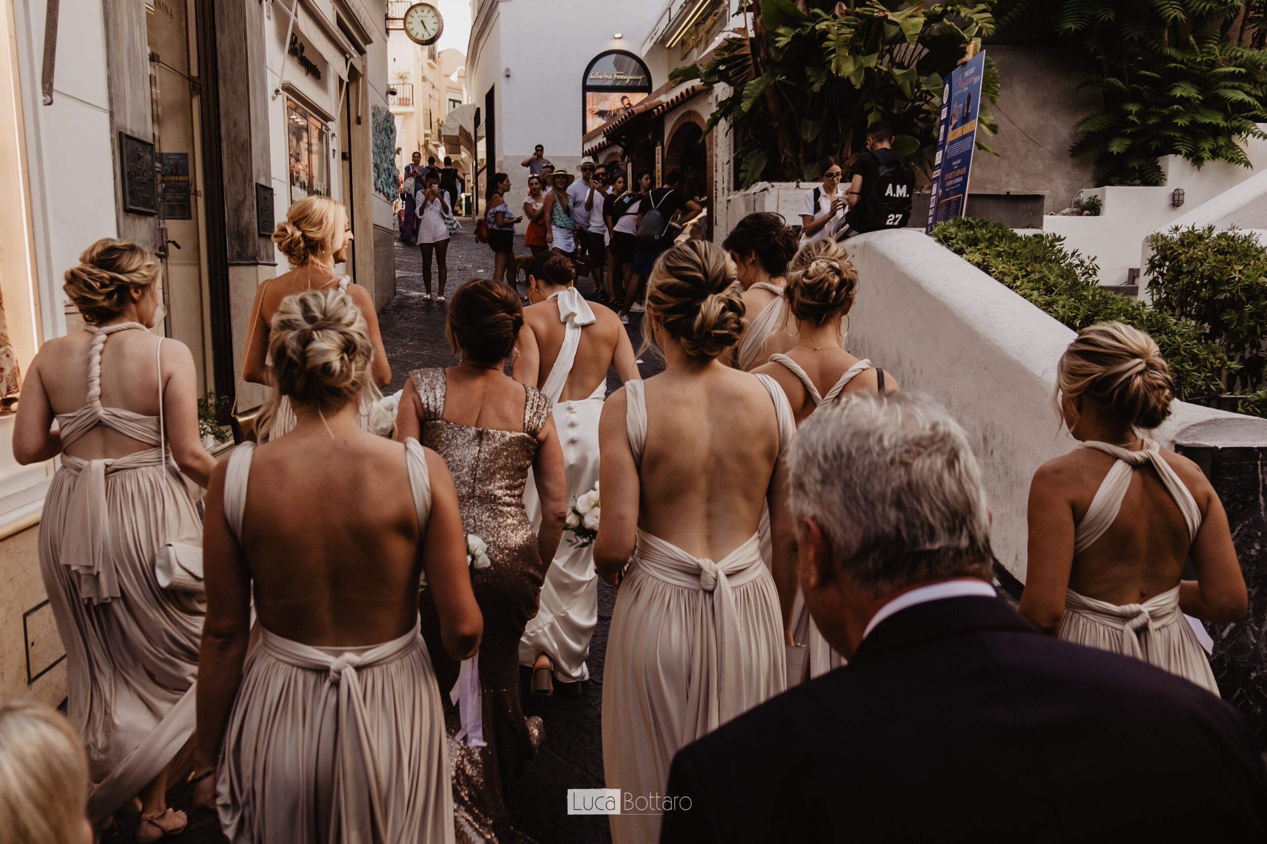 Beautiful bride Sam wore the Cheryl wedding dress by Halfpenny London