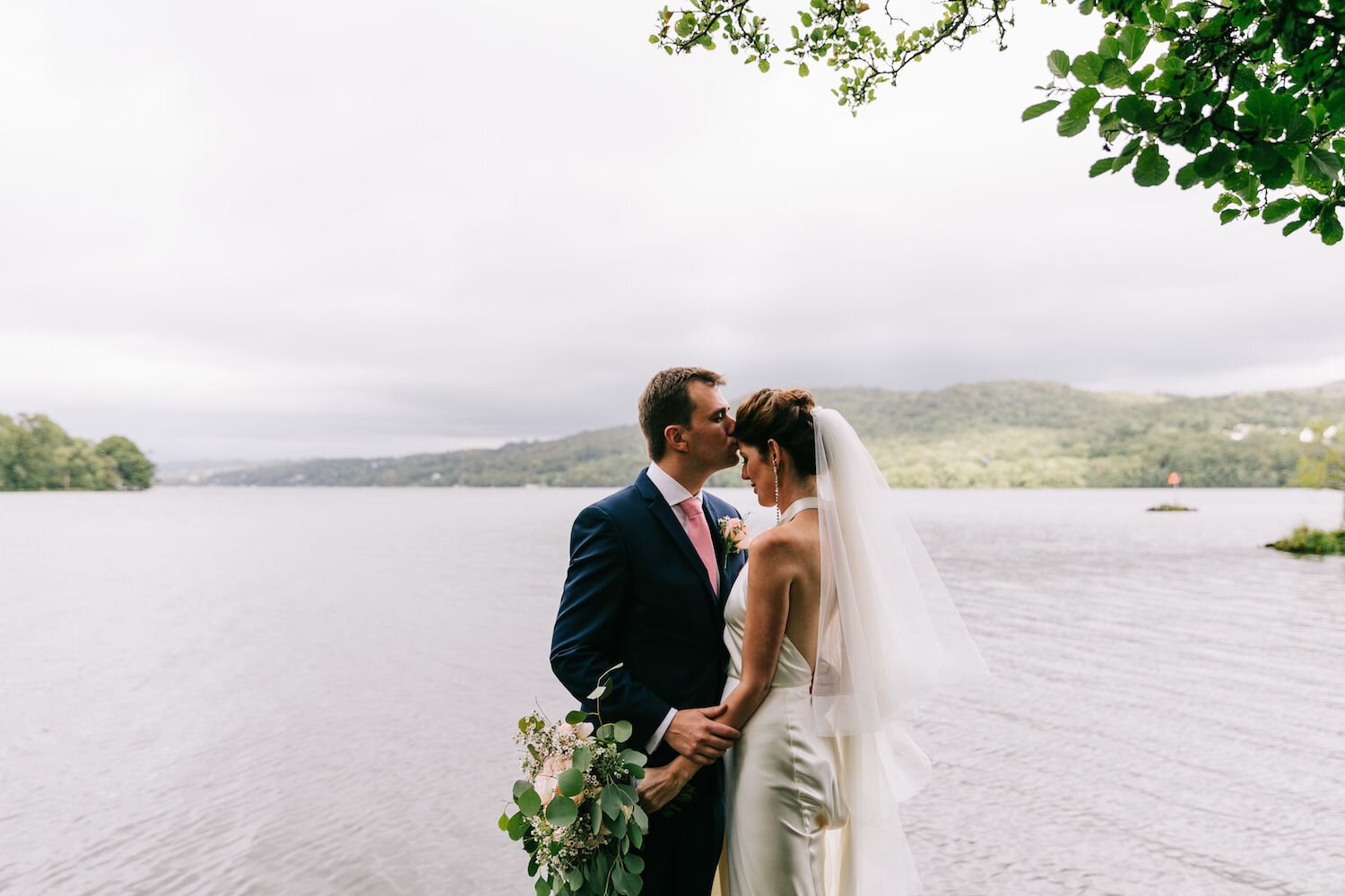 Beautiful bride Carly wore a wedding dress by Halfpenny London