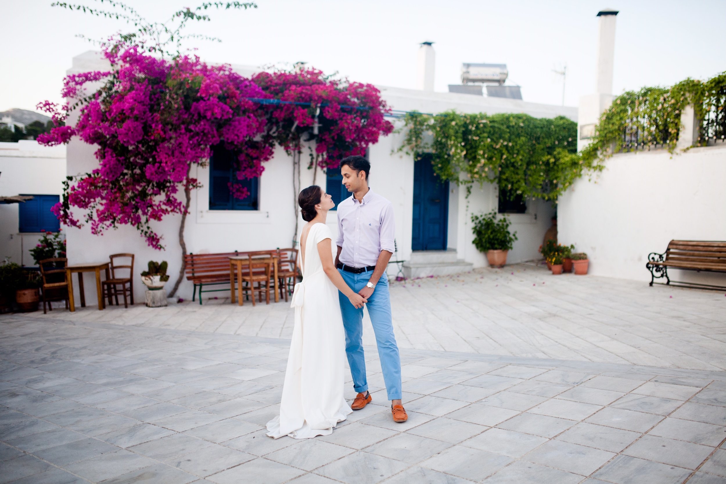 Beautiful bride Katherine wore a wedding dress by Halfpenny London