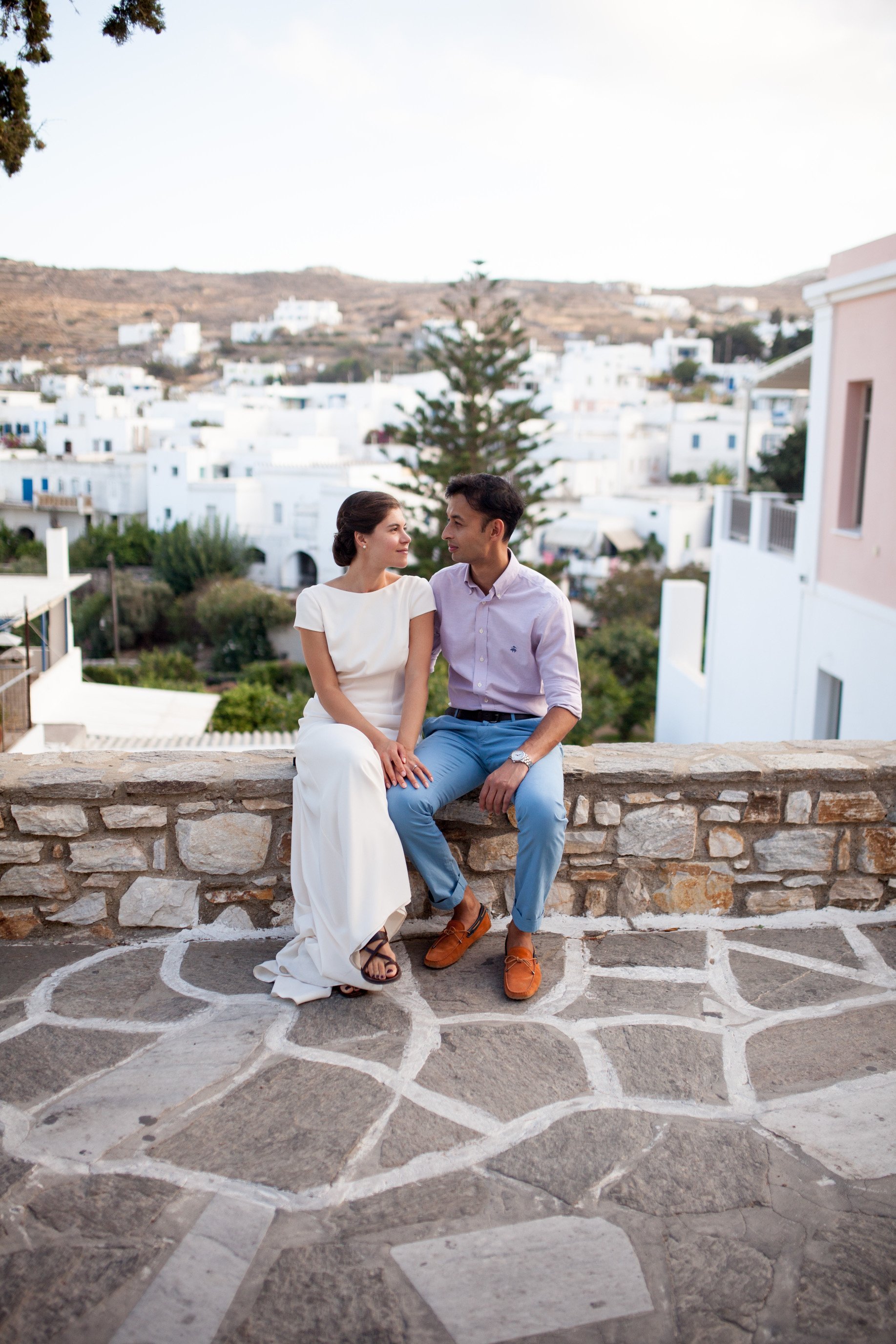 Beautiful bride Katherine wore a wedding dress by Halfpenny London