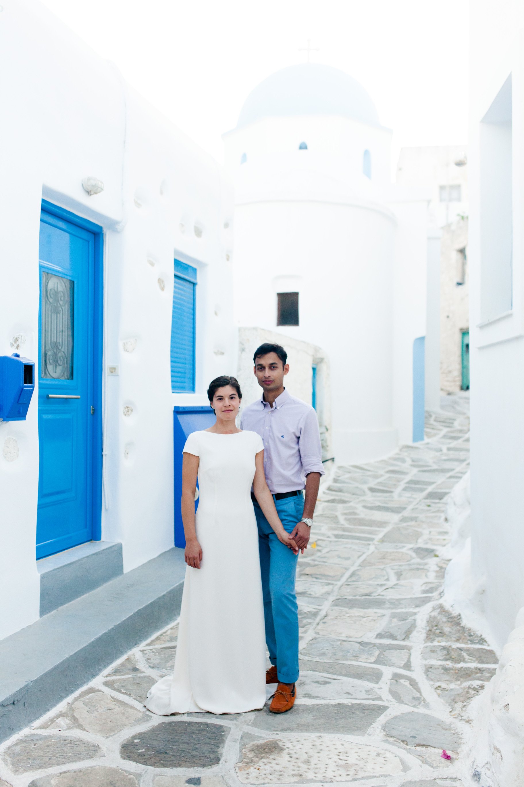 Beautiful bride Katherine wore a wedding dress by Halfpenny London