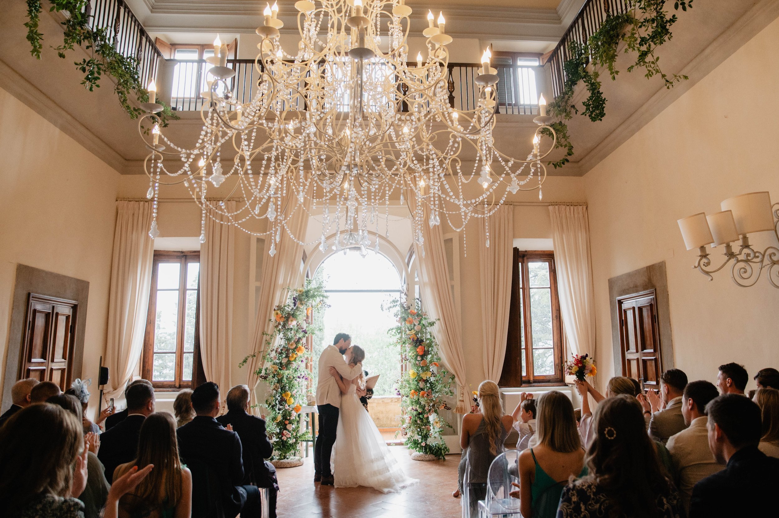 Beautiful bride Mandy wore a wedding dress by Halfpenny London