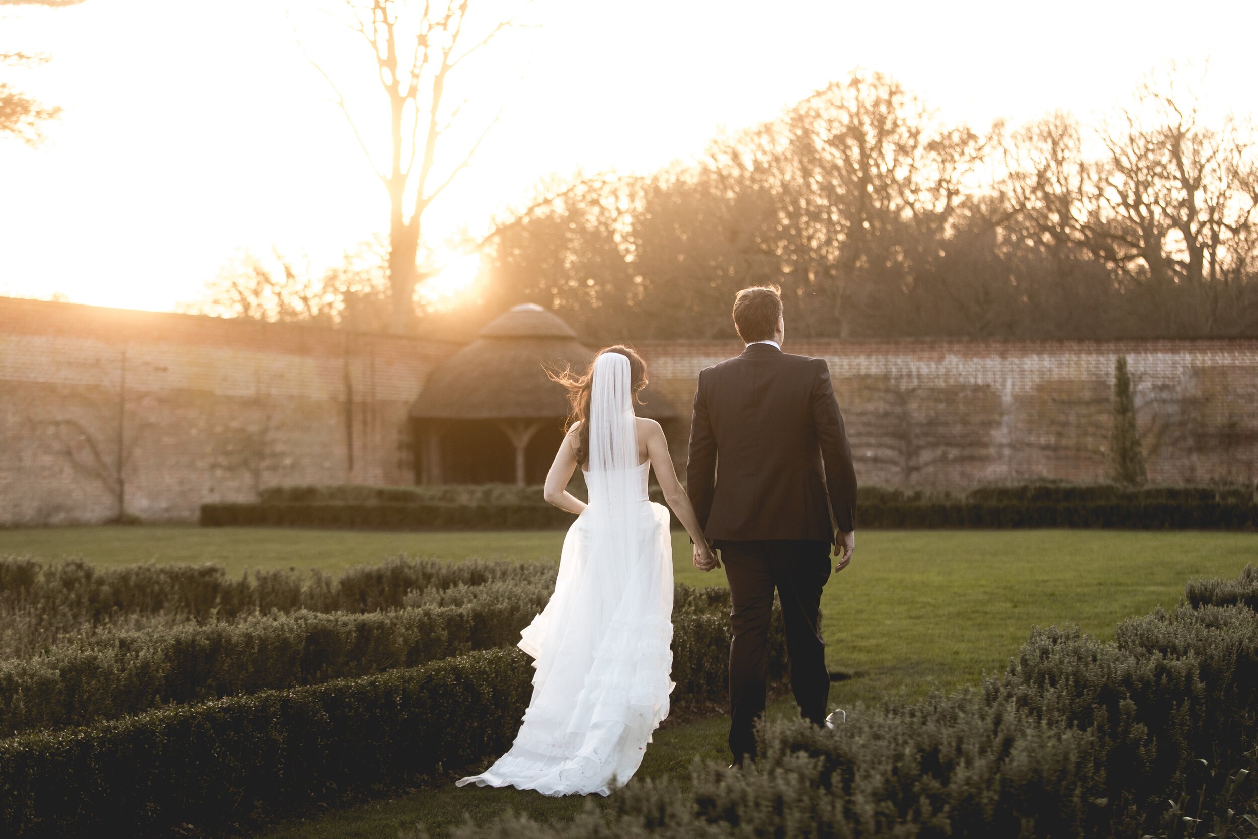 Beautiful bride Rose wore a wedding dress by Halfpenny London