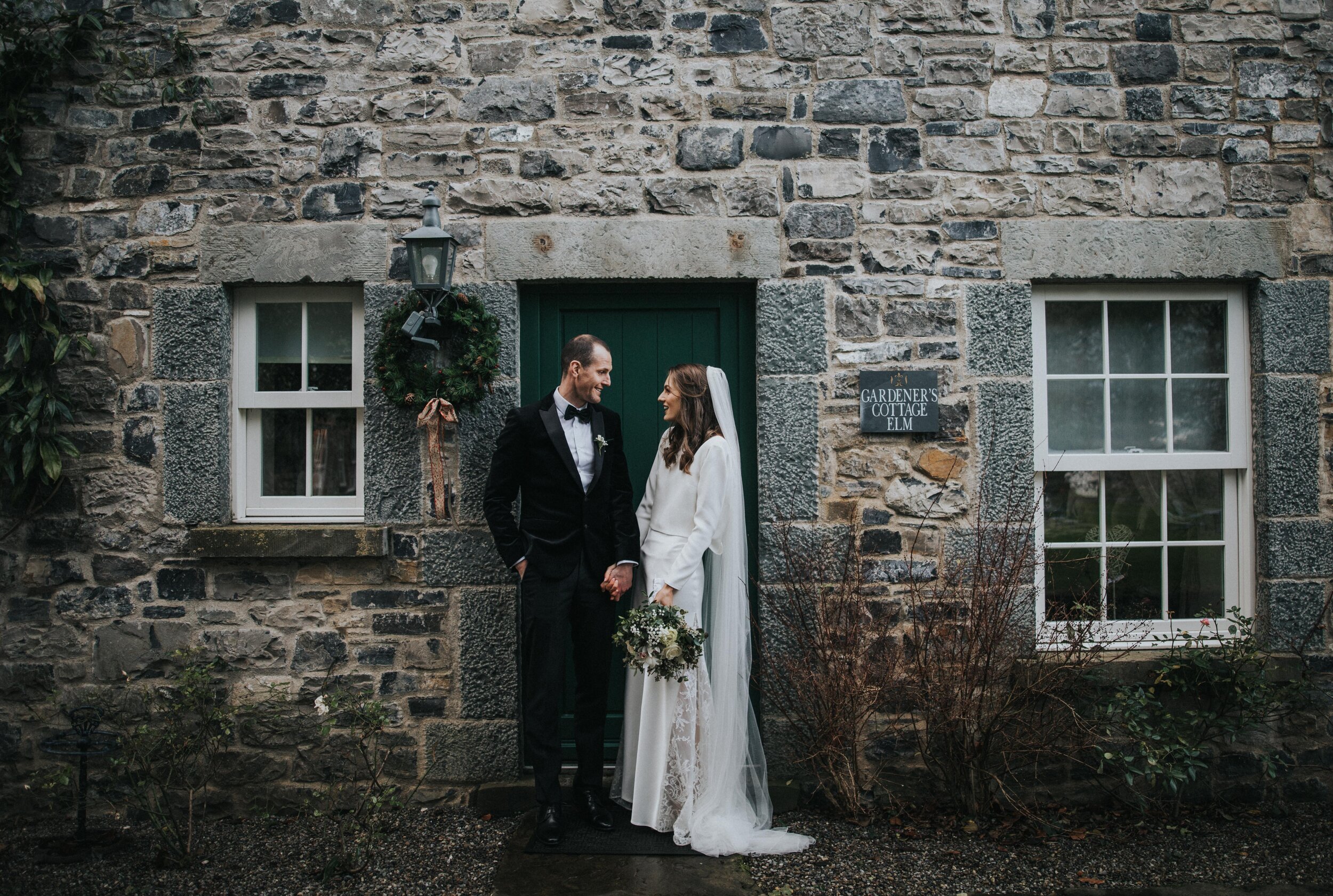 Beautiful bride Ali wore a wedding dress by Halfpenny London