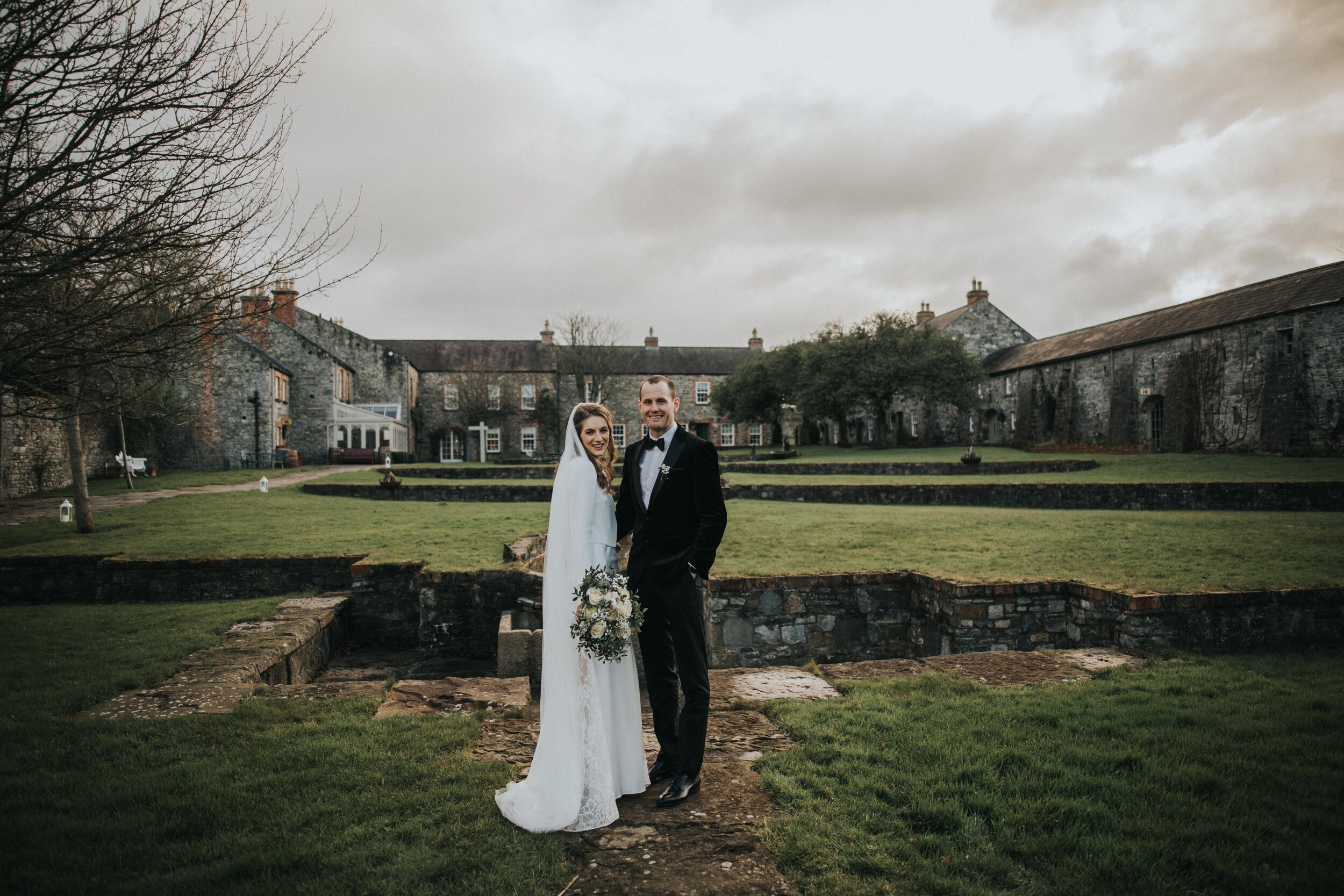 Beautiful bride Ali wore a wedding dress by Halfpenny London