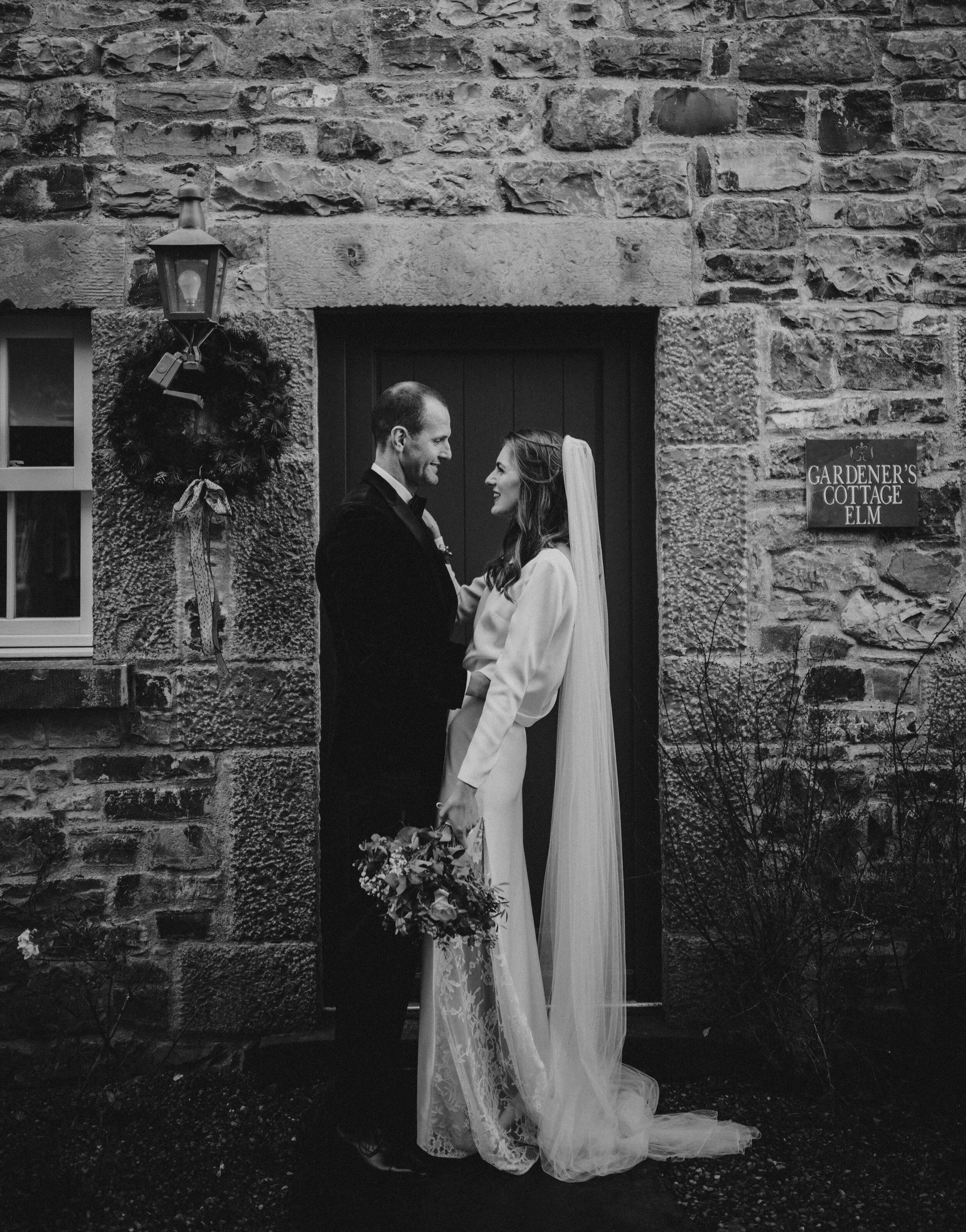 Beautiful bride Ali wore a wedding dress by Halfpenny London