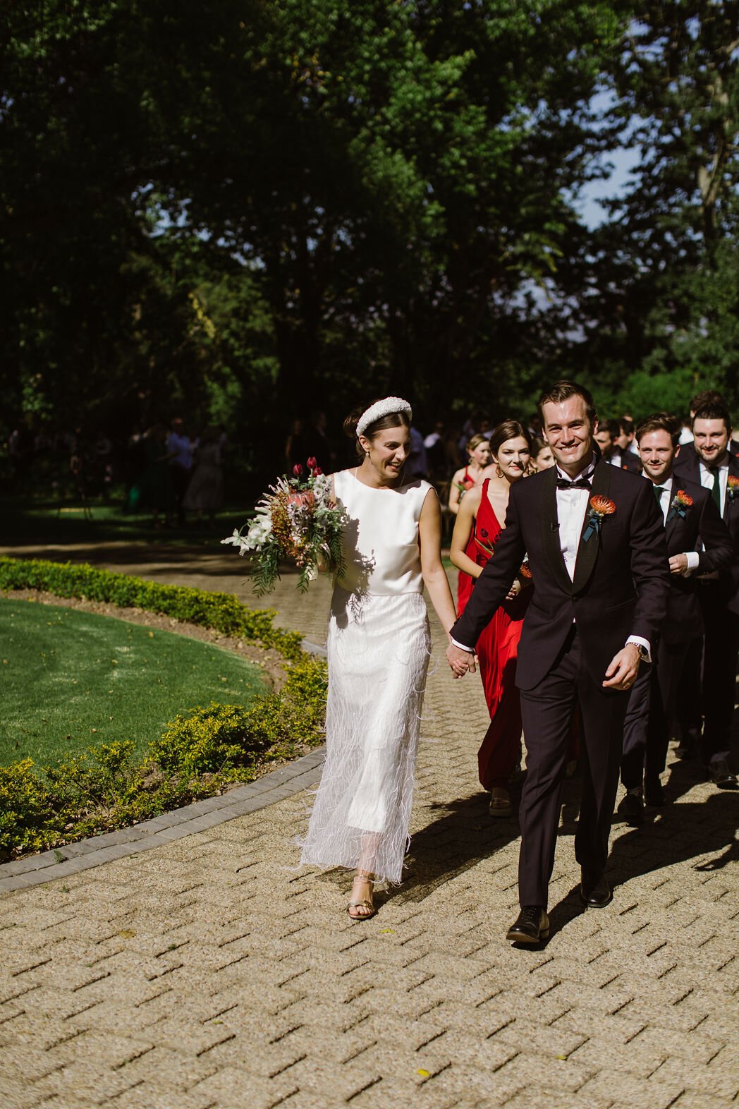 Beautiful bride Megan wore a wedding dress by Halfpenny London