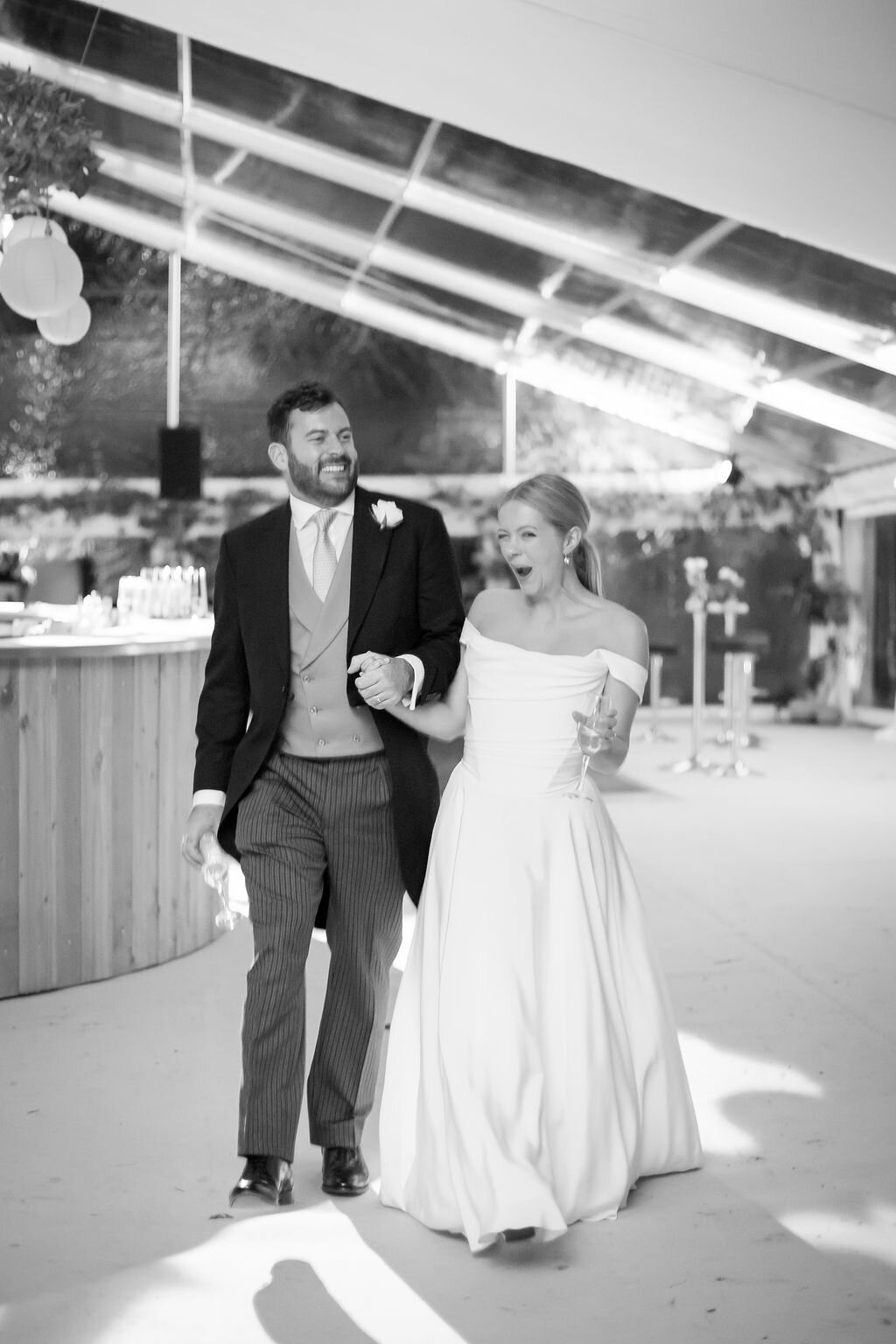 Beautiful bride Rosie wore the Charlotte wedding dress by Halfpenny London