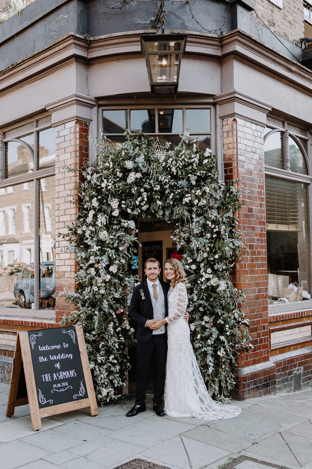 Beautiful bride Chloe wore a wedding dress by Halfpenny London | Image by Caitlin and Jones (http://www.caitlinandjones.co.uk/)