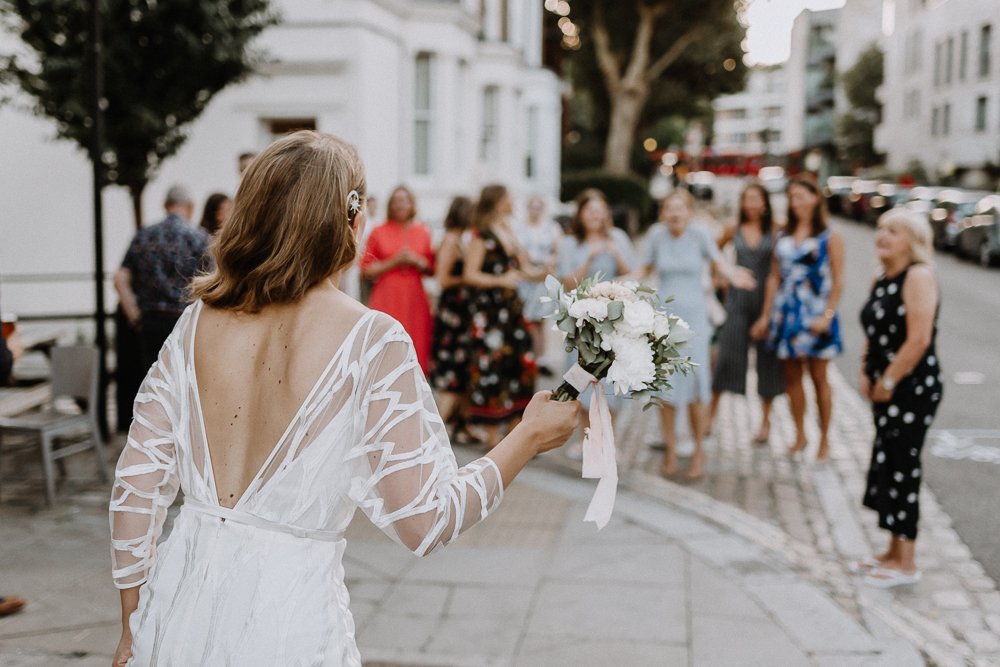 Beautiful bride Chloe wore a wedding dress by Halfpenny London | Image by Caitlin and Jones (http://www.caitlinandjones.co.uk/)