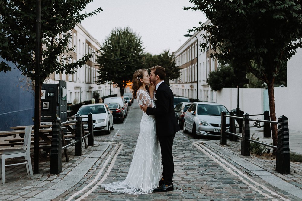 Beautiful bride Chloe wore a wedding dress by Halfpenny London | Image by Caitlin and Jones (http://www.caitlinandjones.co.uk/)