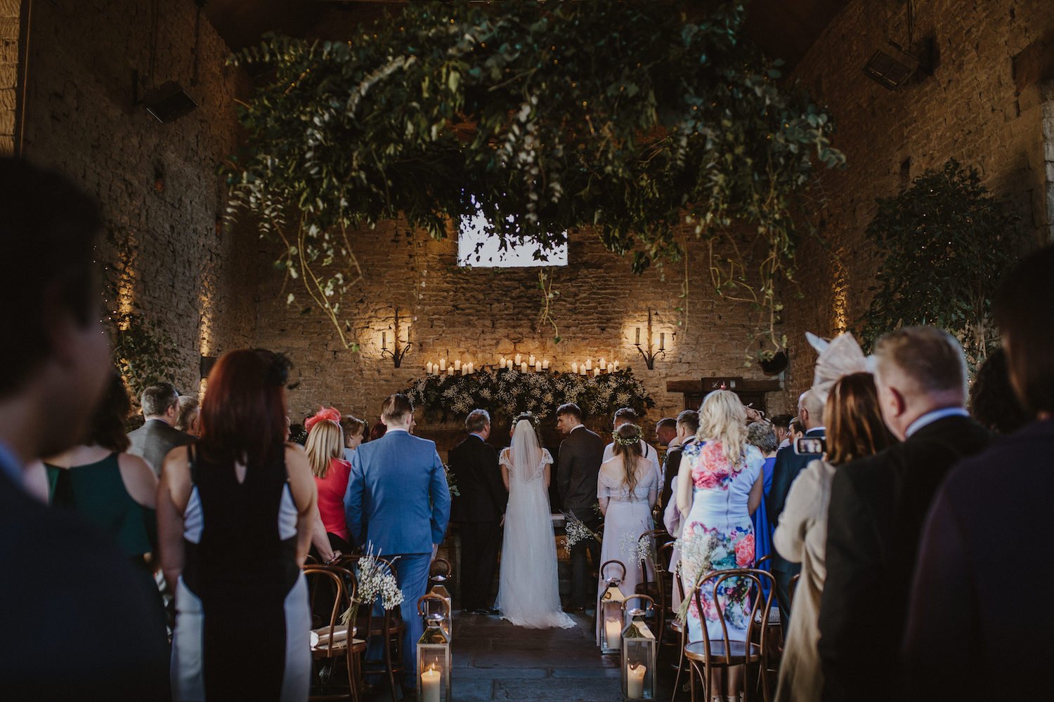 Beautiful bride Kristy wore a wedding dress by Halfpenny London