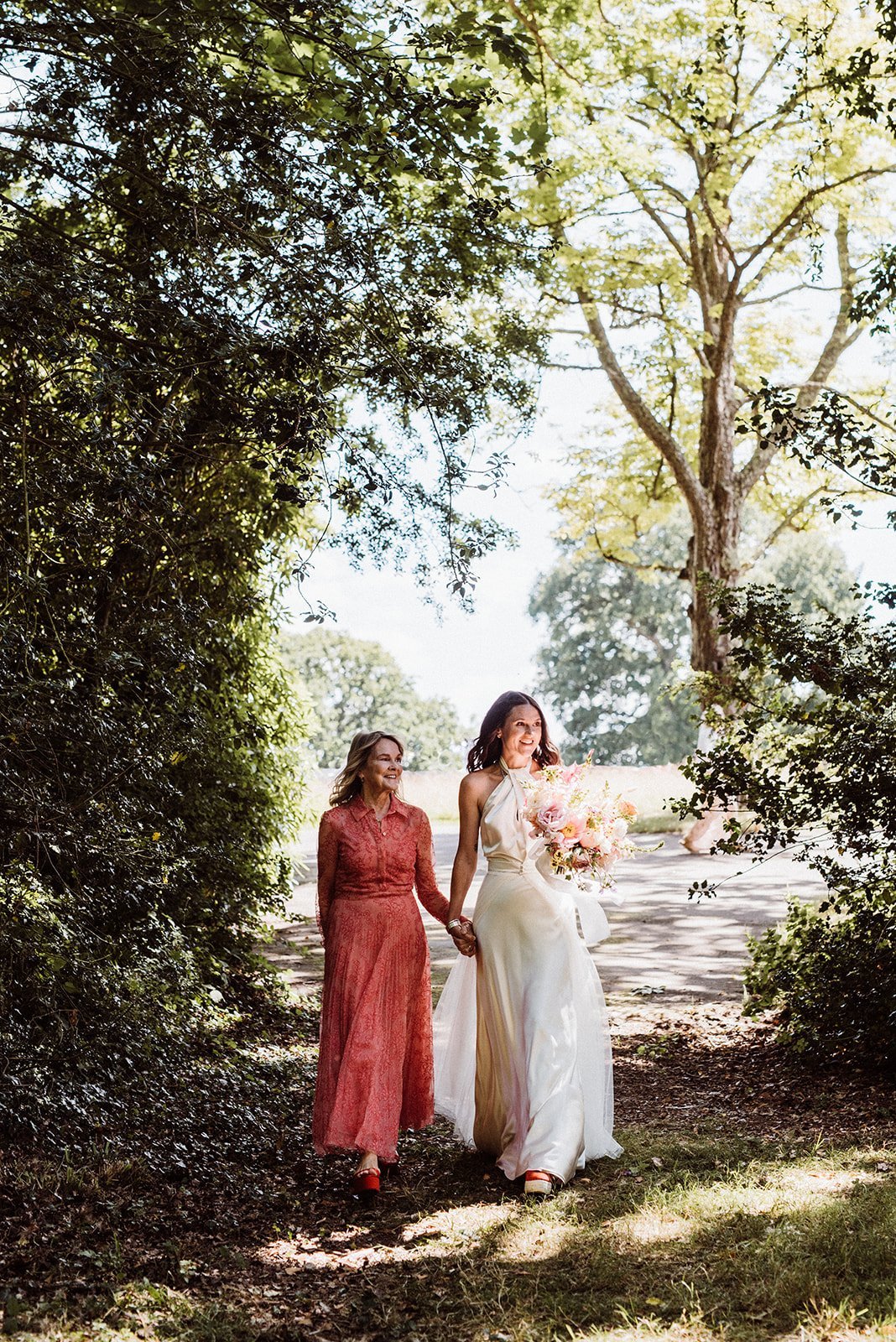 Beautiful bride Tallulah wore a wedding dress by Halfpenny London on her big day