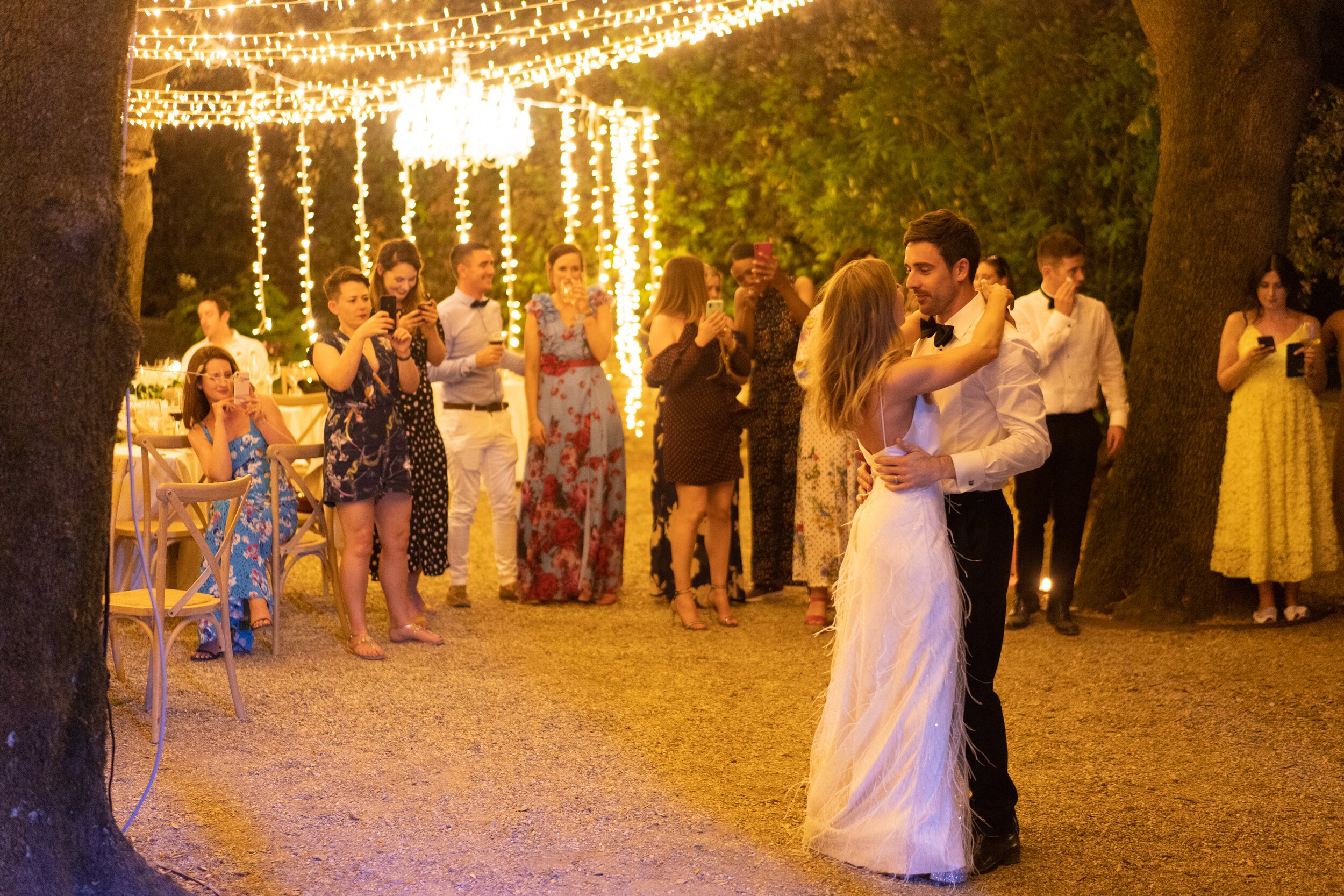 Beautiful bride Siobhan wore a wedding dress by Halfpenny London