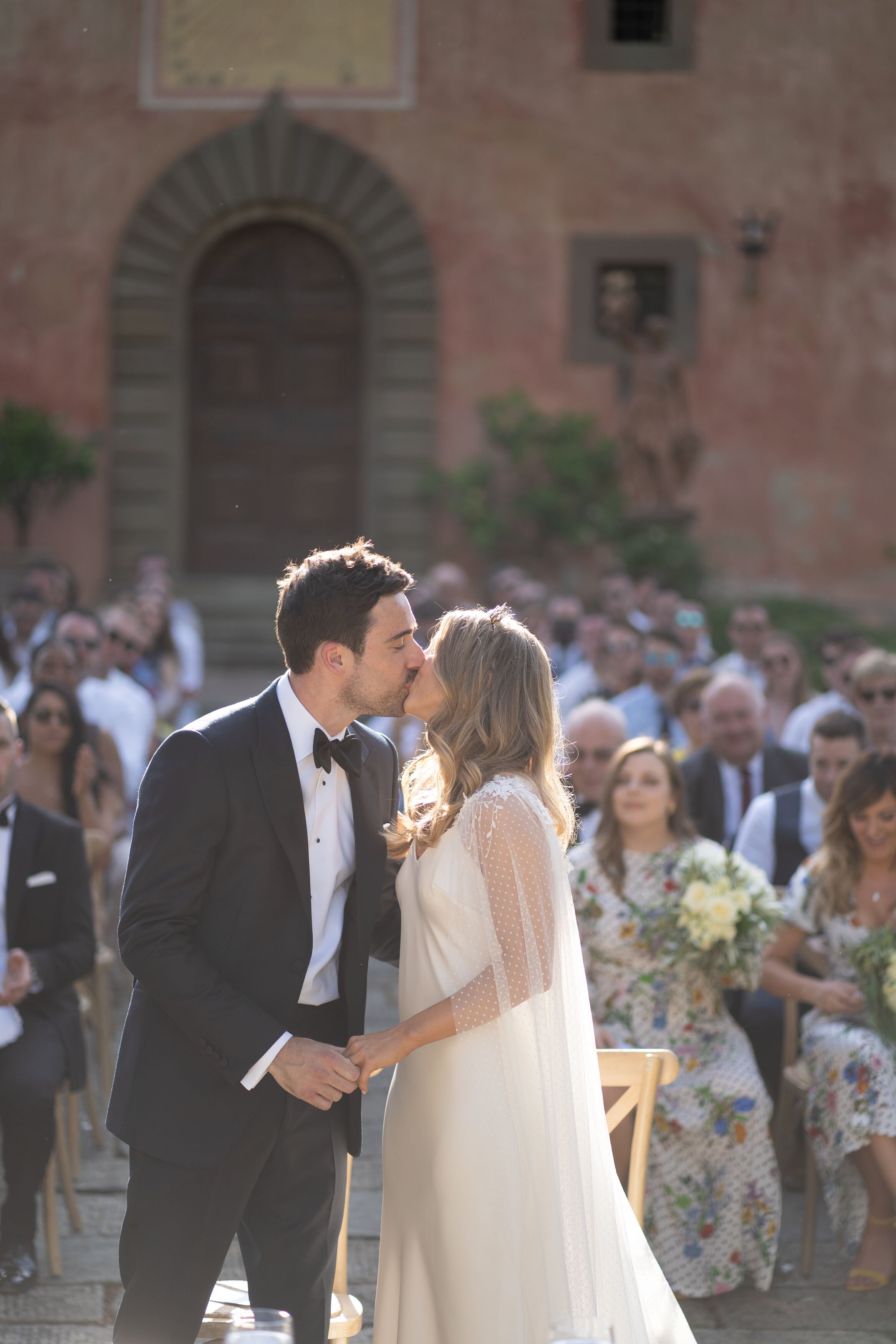 Beautiful bride Siobhan wore a wedding dress by Halfpenny London