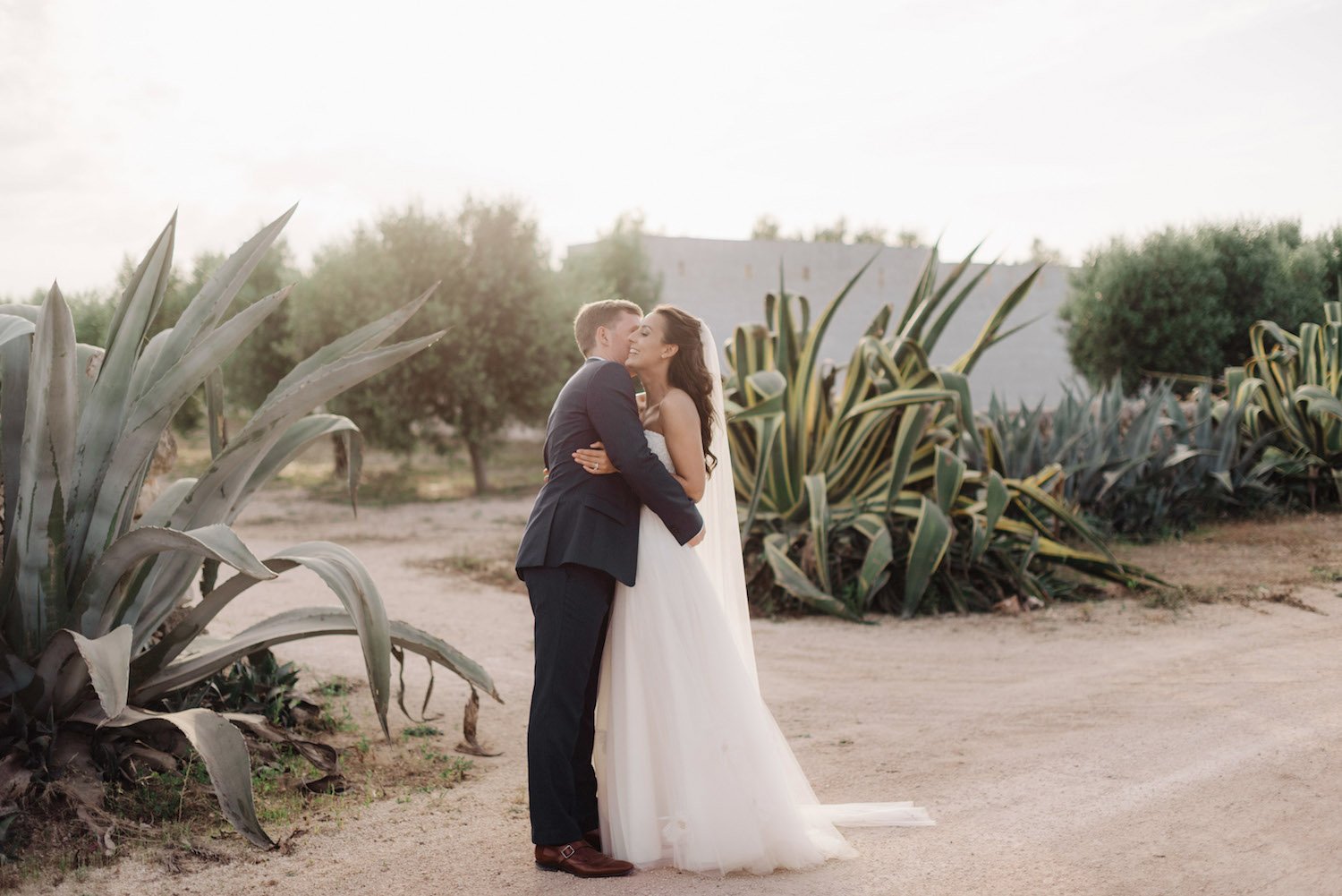 Beautiful bride Charlotte wears British bridal designer Halfpenny London