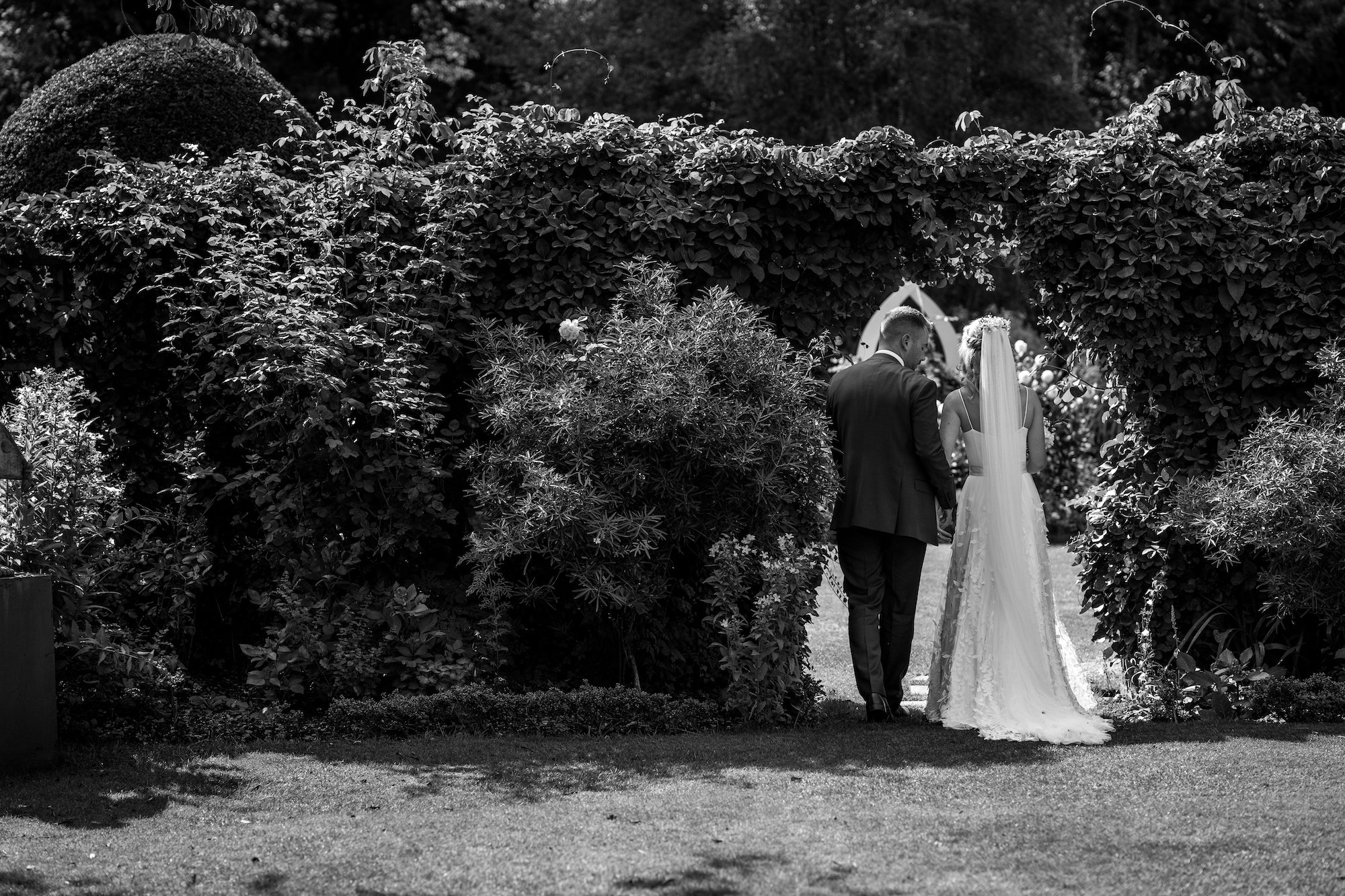 Beautiful bride Emily wore the Finsbury wedding dress and Beale overskirt by Halfpenny London on her wedding day
