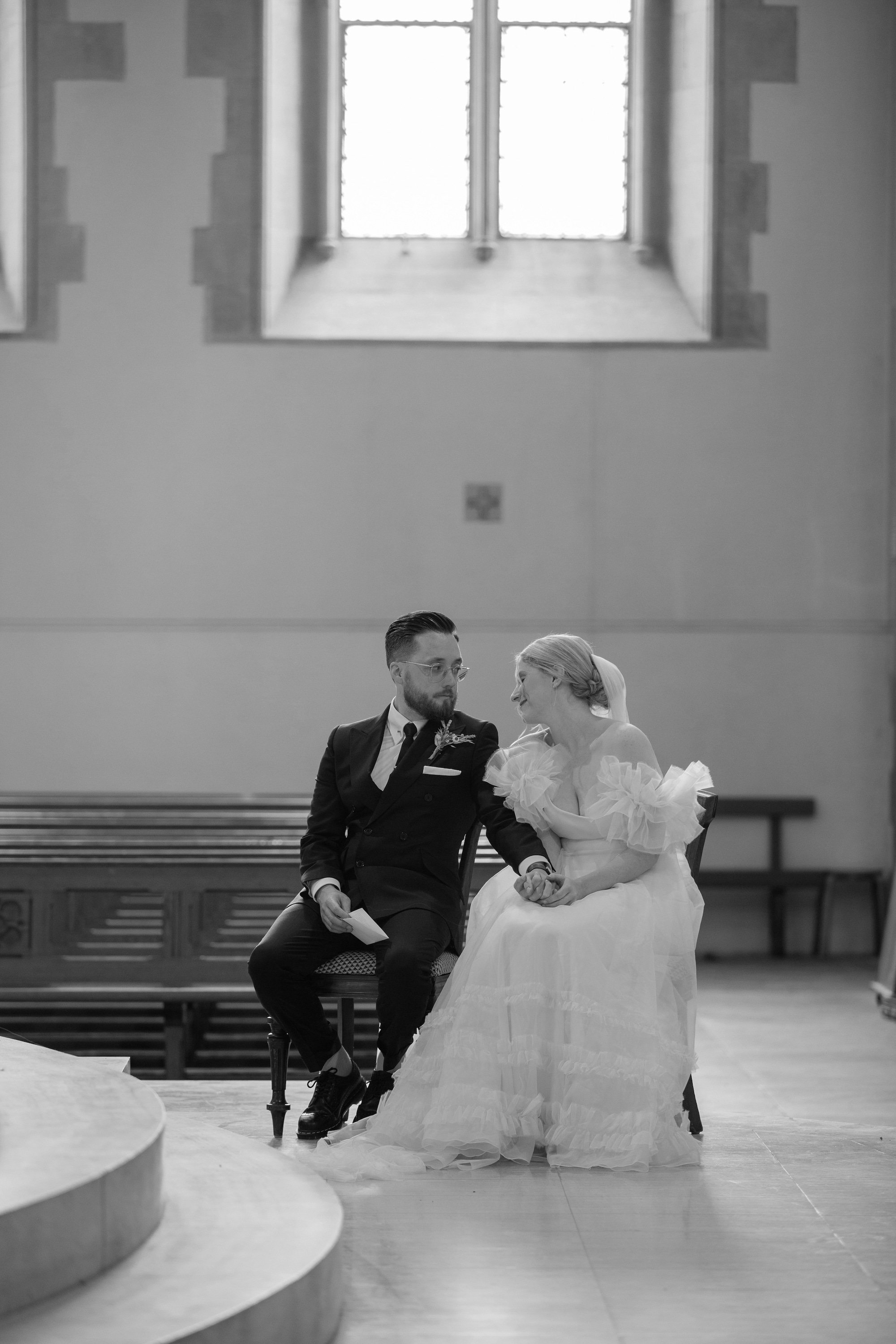 Beautiful bride Holly wore the Mayfair wedding dress by Halfpenny London