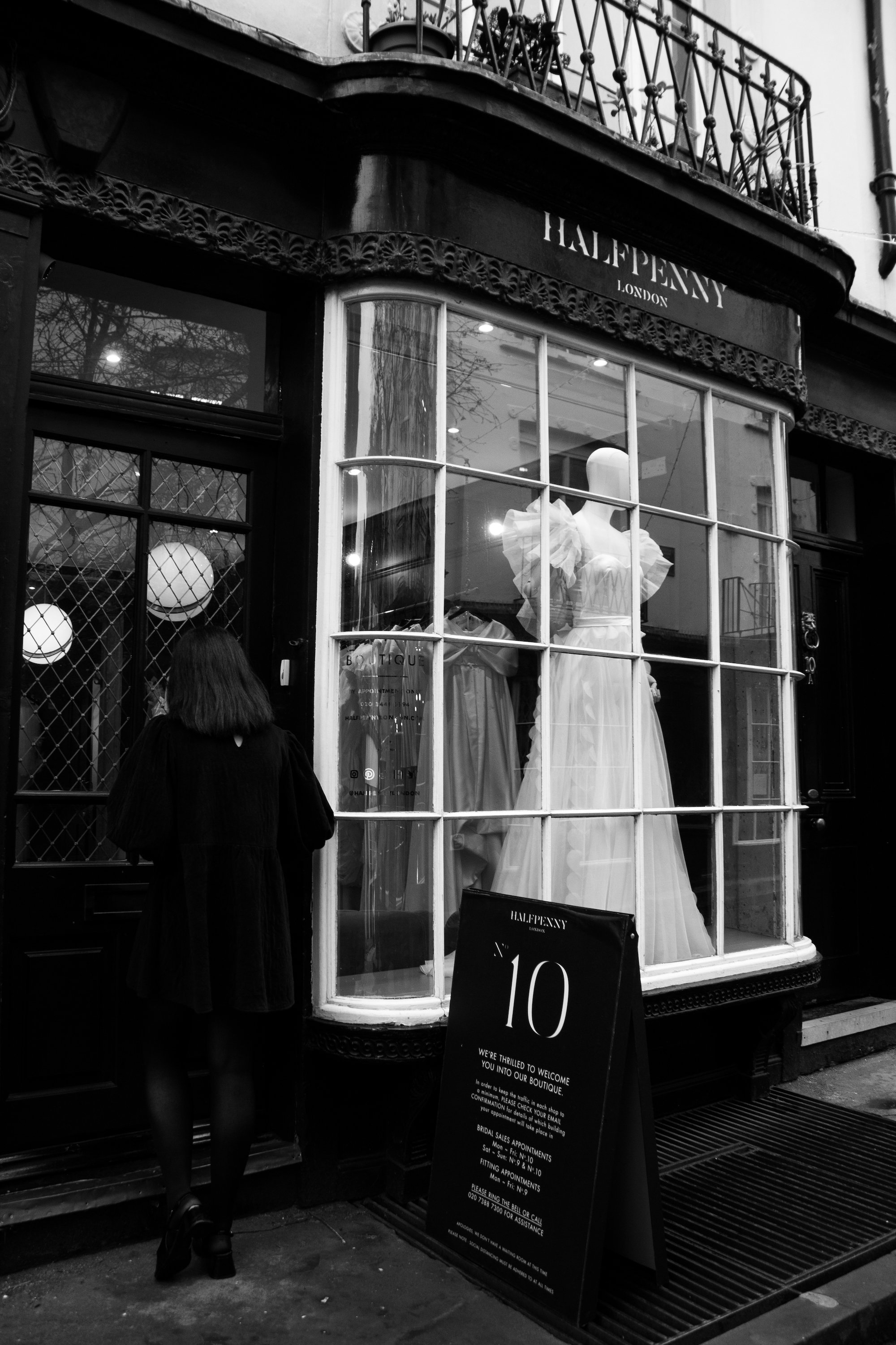 The Halfpenny London boutique in Woburn Walk