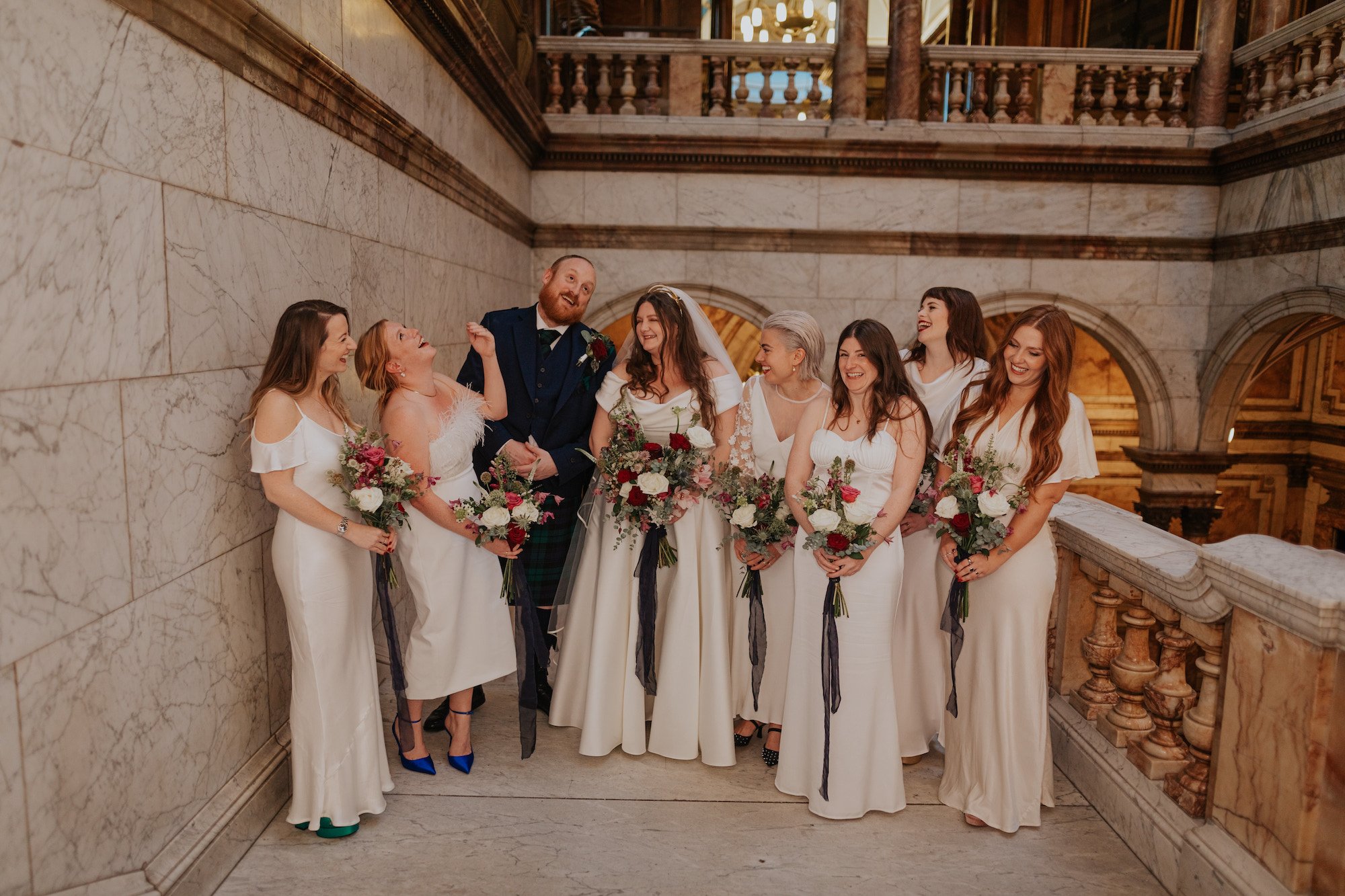 Beautiful bride Kate wore the Okotan corset and Ellie skirt | Wedding dresses and separates by Halfpenny London