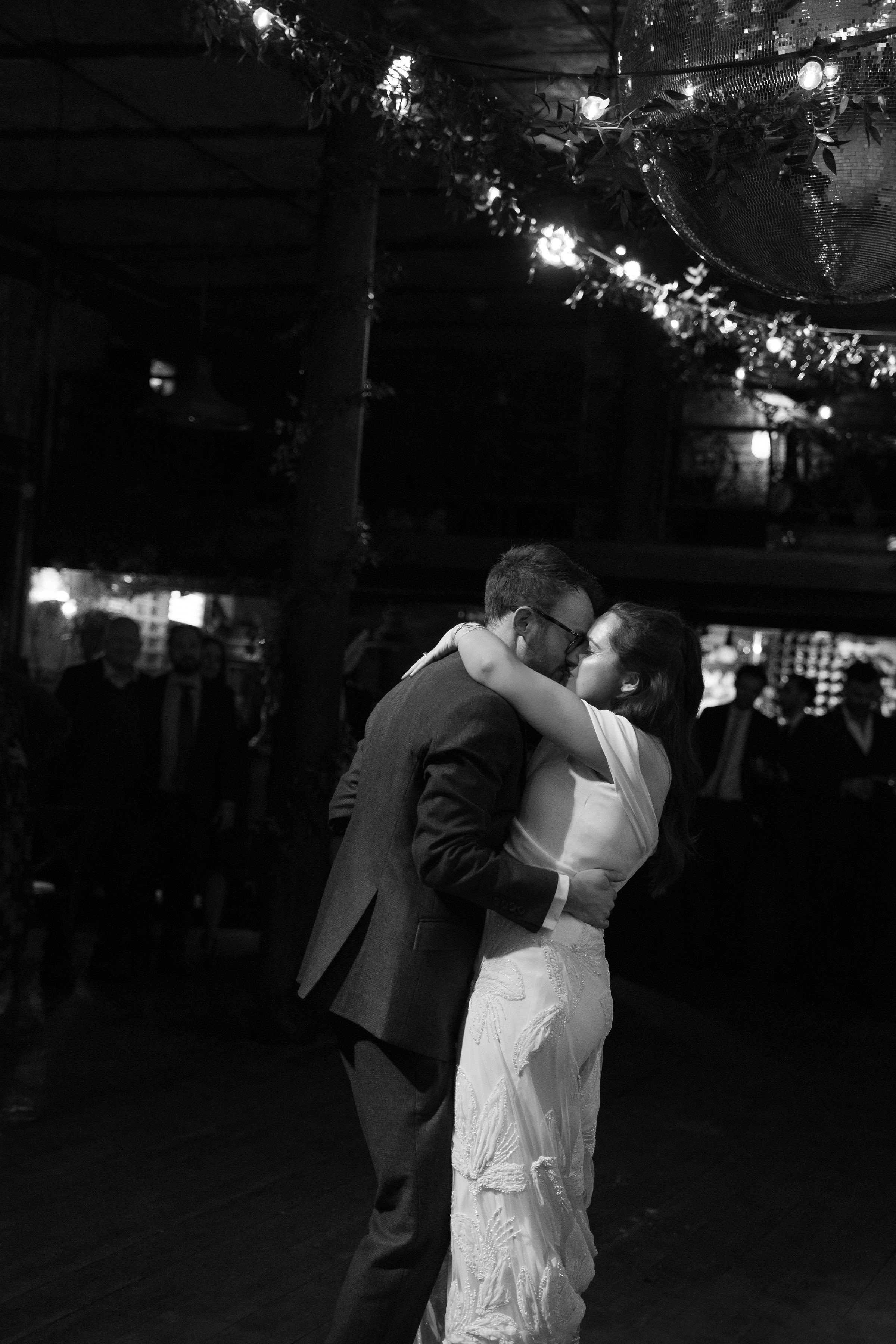 Beautiful bride Natalie wore the Daffodil wedding dress and Maple skirt by Halfpenny London