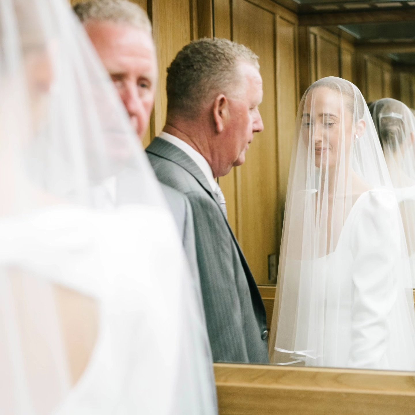Beautiful bride Elizabeth wore the Foxglove wedding dress by Halfpenny London