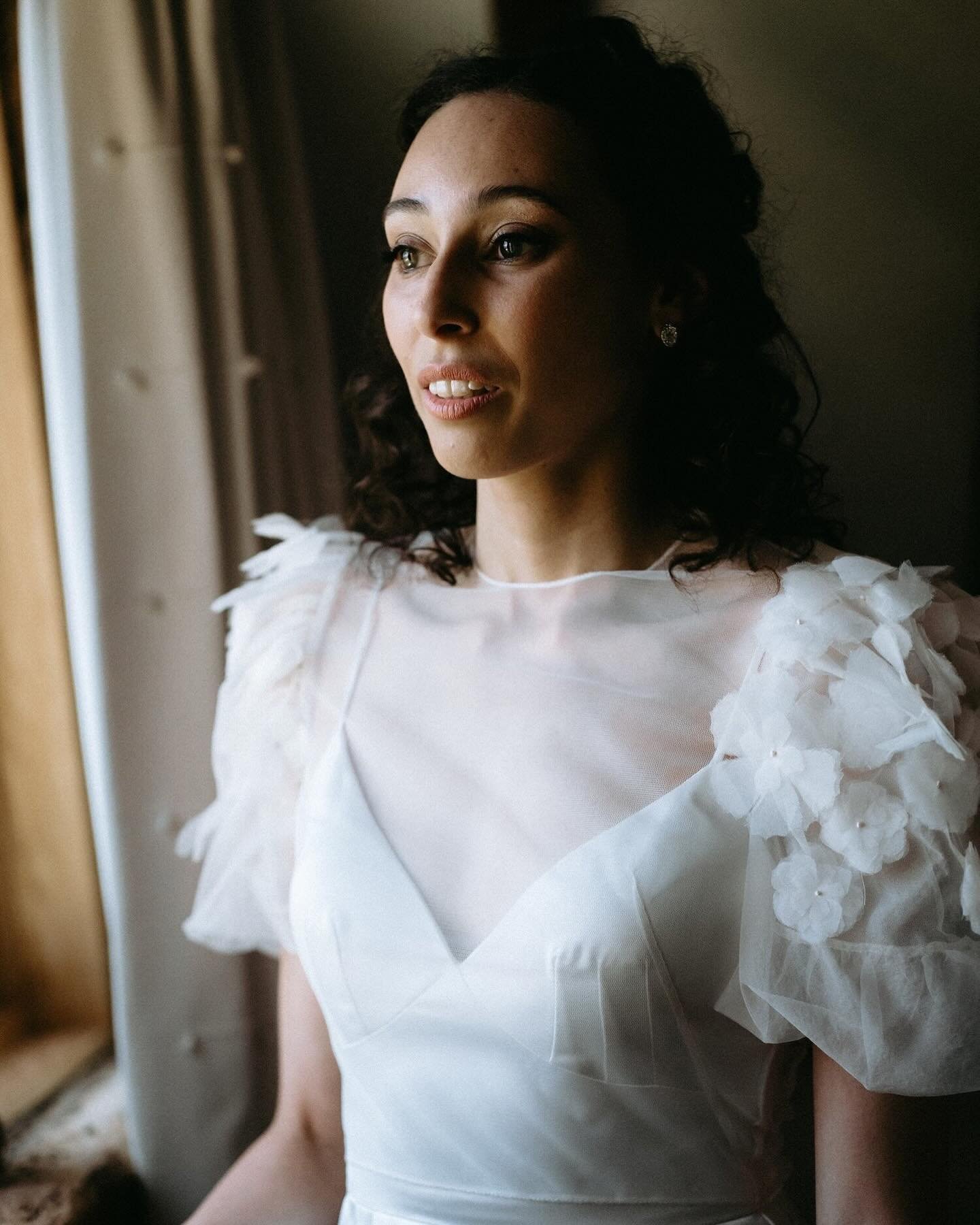 &ldquo;When I came out of the dressing room and looked at myself in the mirror I felt like a bride, then the overwhelming feeling washed over me of just feeling like me.&rdquo;

Stunning Clarissa chose our Ash dress paired with the Boston top for her
