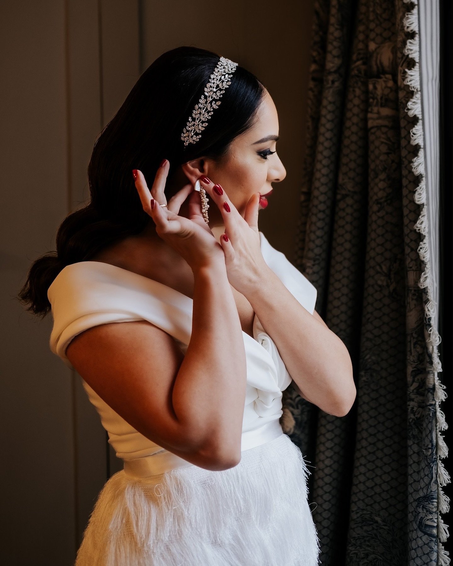 &ldquo;I decided on a two piece and surprised myself with my choice on that! The detail of the skirt was beautiful, it was unique and perfect for a December wedding. The top was gorgeous and it&rsquo;s so versatile that I can wear it again - (I&rsquo