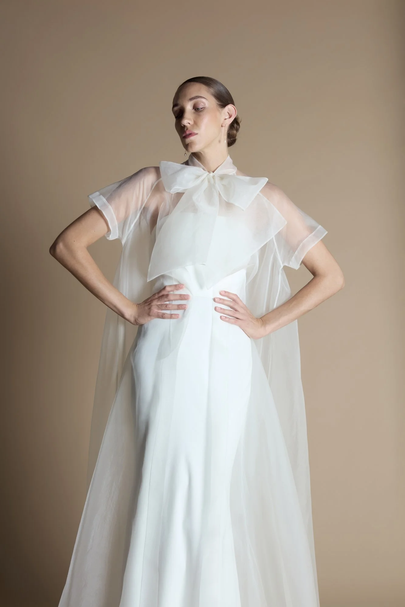 Halfpenny London Silk Organza Skirt Wedding Organza Jacket Wedding