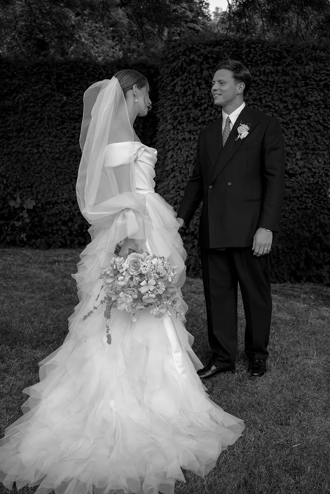 Halfpenny London Bride Mili Ward-Beazley in the Okotan Corset & Rihanna Skirt