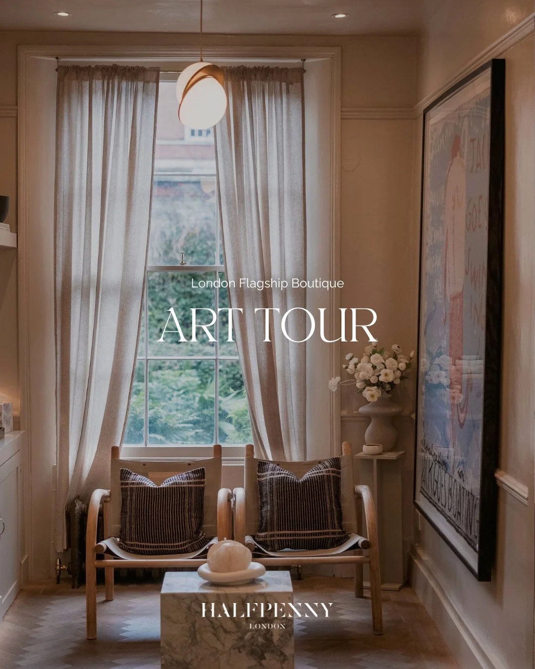 Step inside our London flagship &mdash; an artful experience curated by creative director @kate.halfpenny. Every corner, a considered element. ⁠
⁠
Cover photography: @jonathanflintphotography