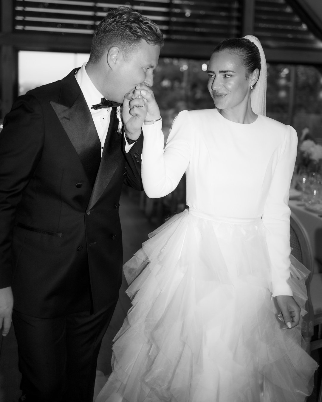 &ldquo;I felt comfortable, confident and beautiful&hellip; How I felt about myself on our wedding day is unmatchable, and that&rsquo;s due to Halfpenny London.&rdquo;⁠
⁠
One of the most meaningful parts of Nancy&rsquo;s journey was ensuring her brida