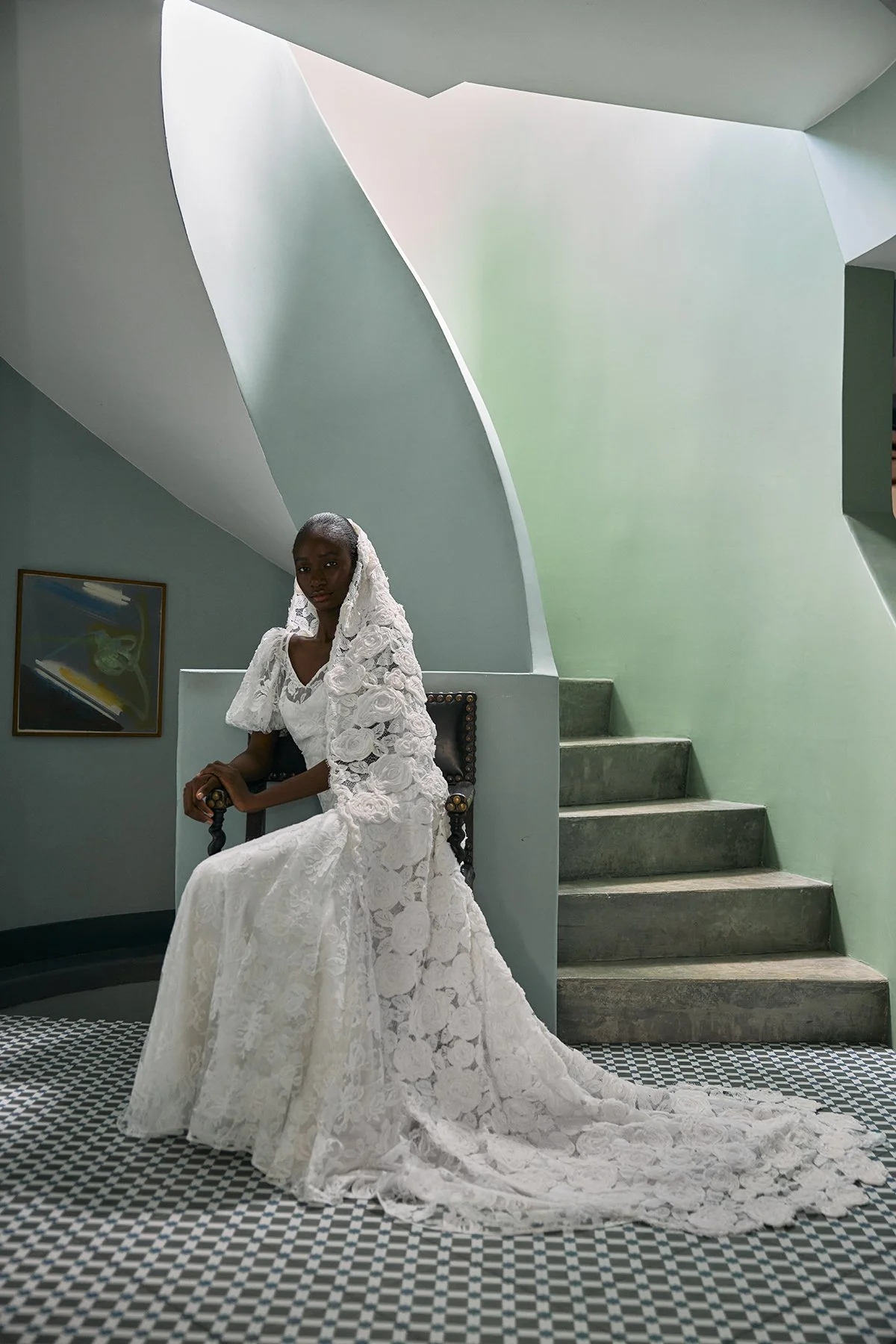 Ciara Dress & Amanda Veil