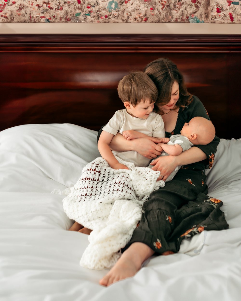 Boulder Newborn Photographer | In Bed
