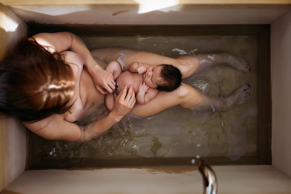 Boulder Newborn Photographer | In the Bath