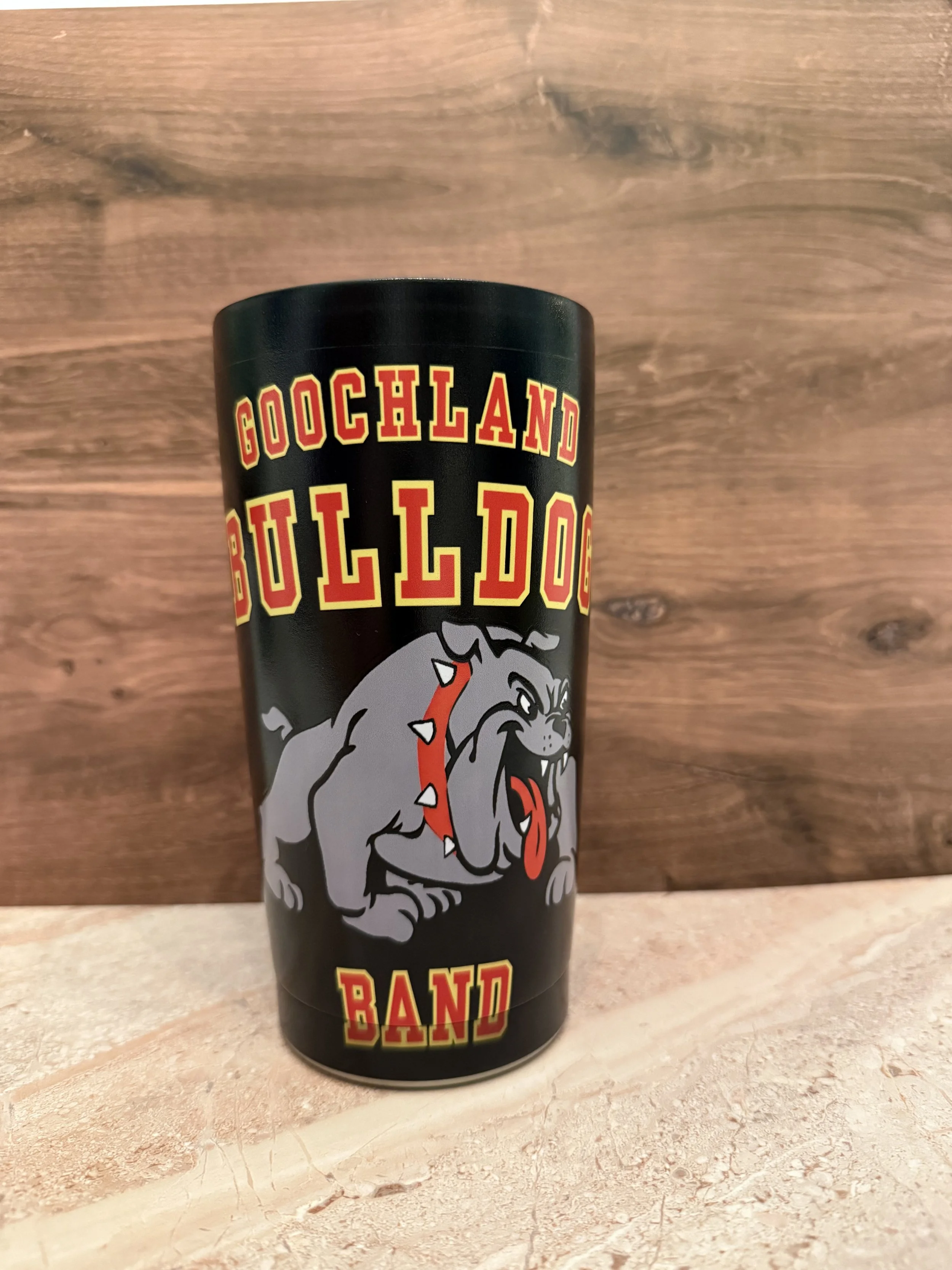 School Band Logo Tumbler