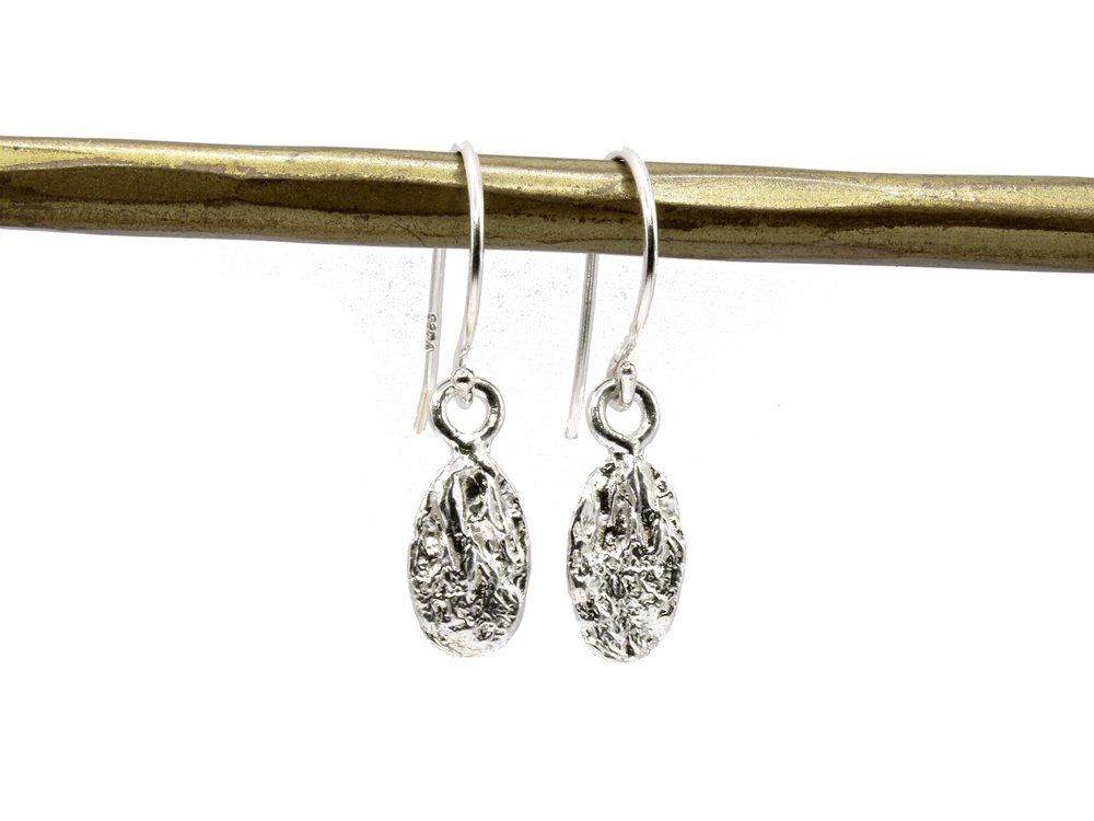 ICON Pendant Earrings in Sterling Silver — Liza Michelle Jewelry