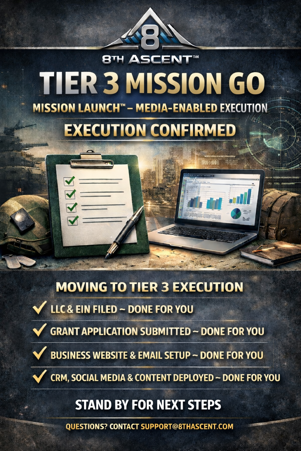 TIER 3 — MISSION LAUNCH
