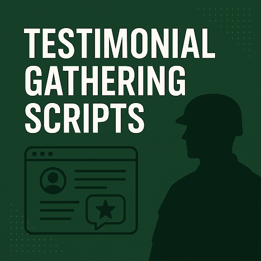 TESTIMONIAL GATHERING SCRIPTS