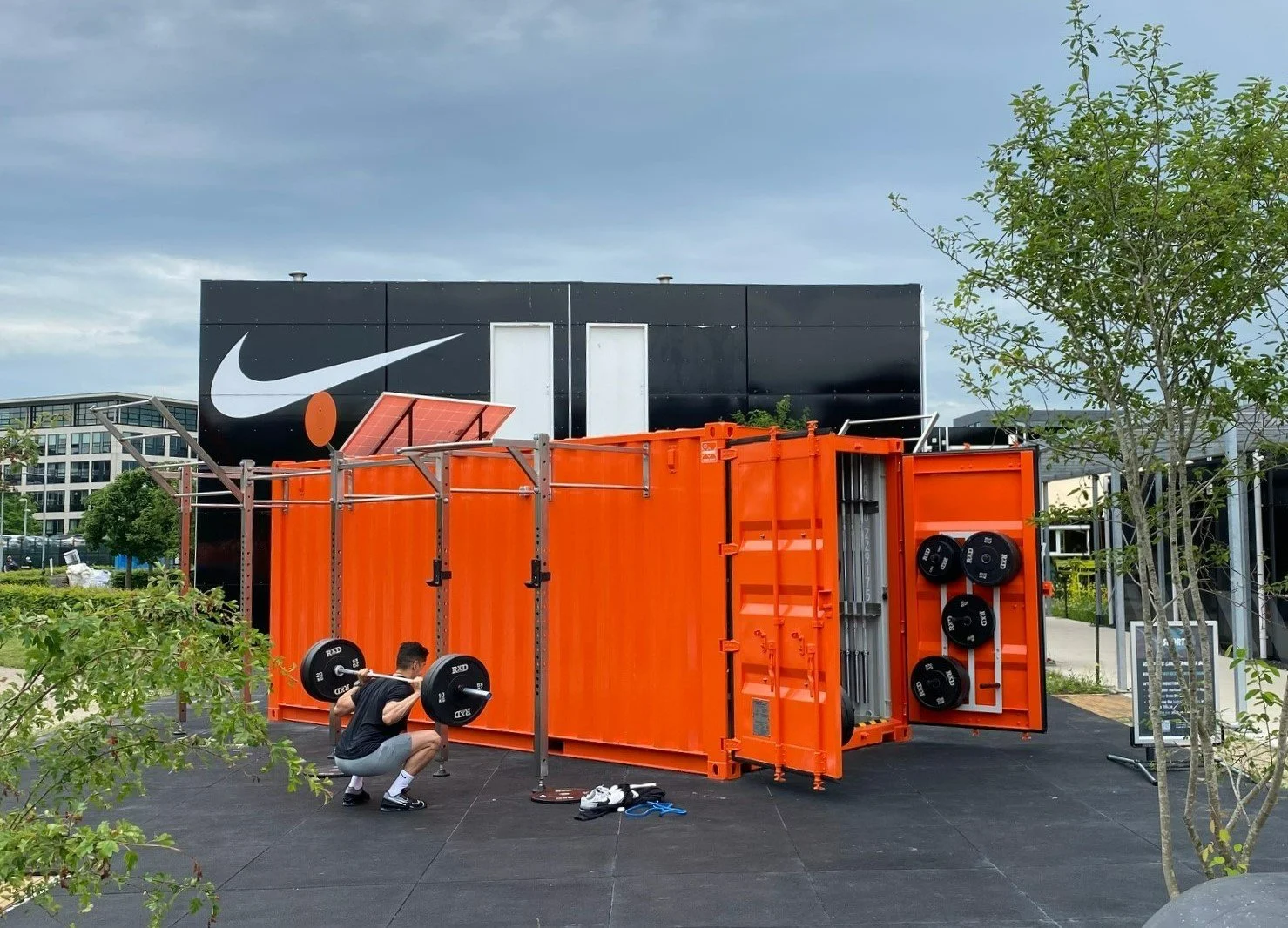 GYMBOXX op het werk — Gymboxx Outdoor Gym's