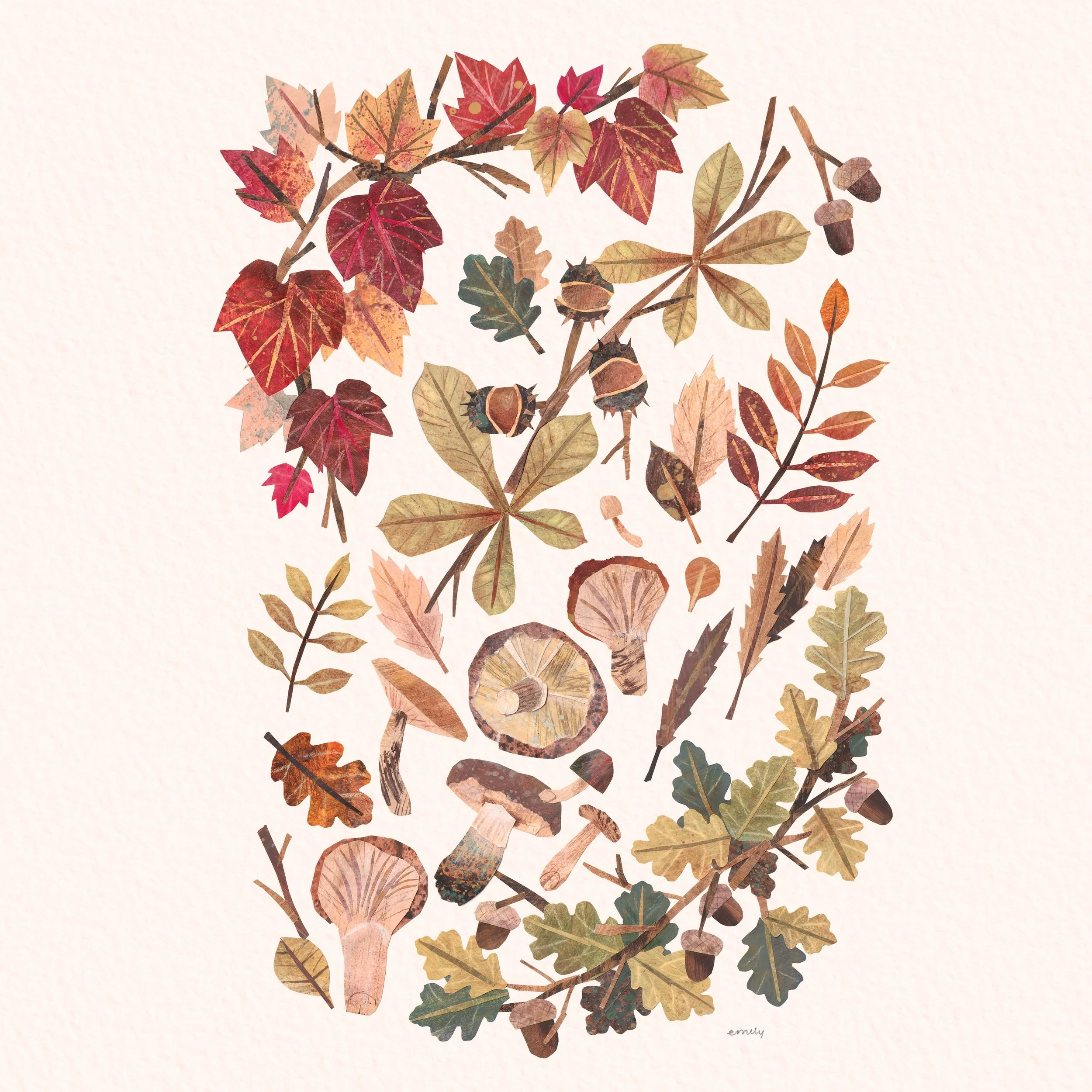 Autumn collage